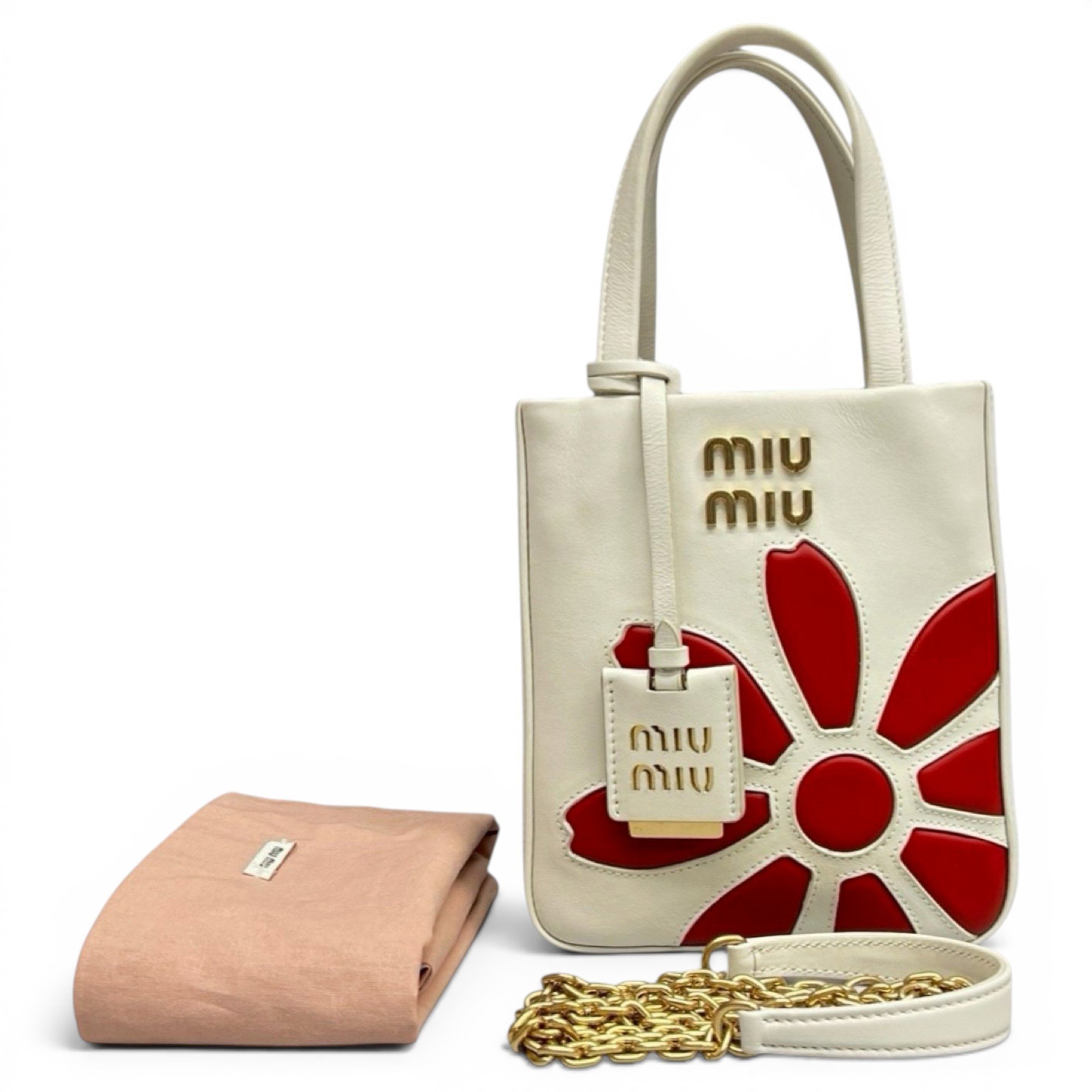 Leather tote