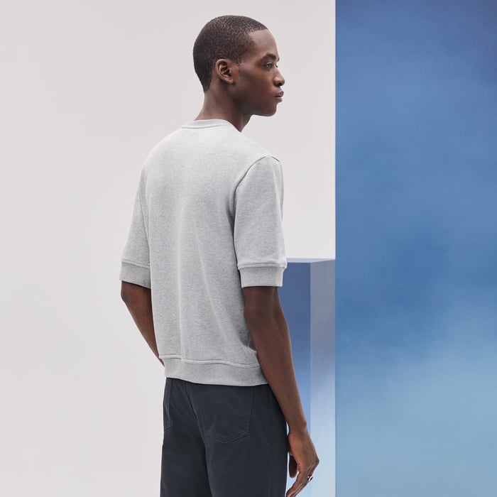 Gris Clair T-shirt With Clou De Selle Detail