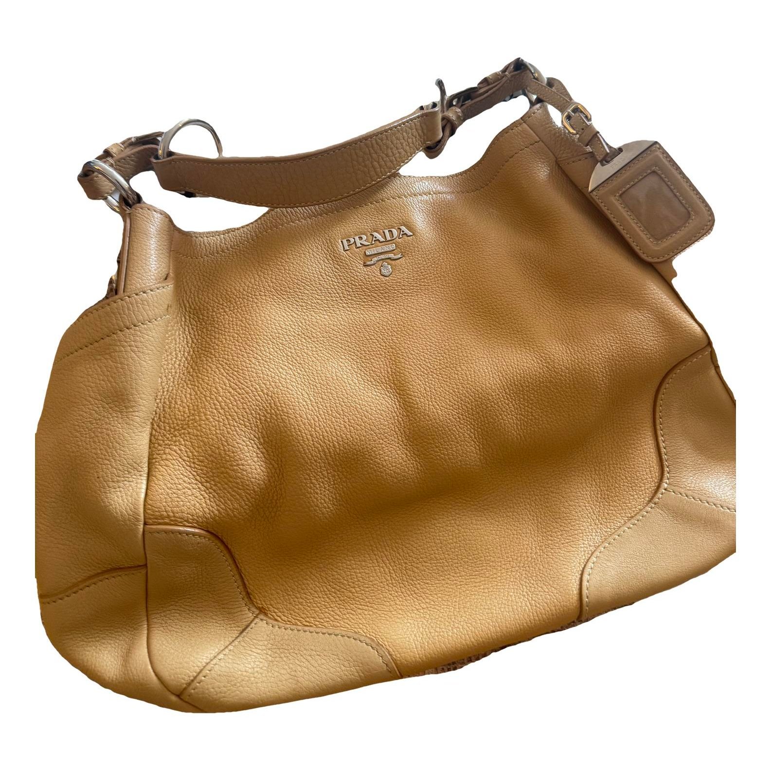 Leather tote
