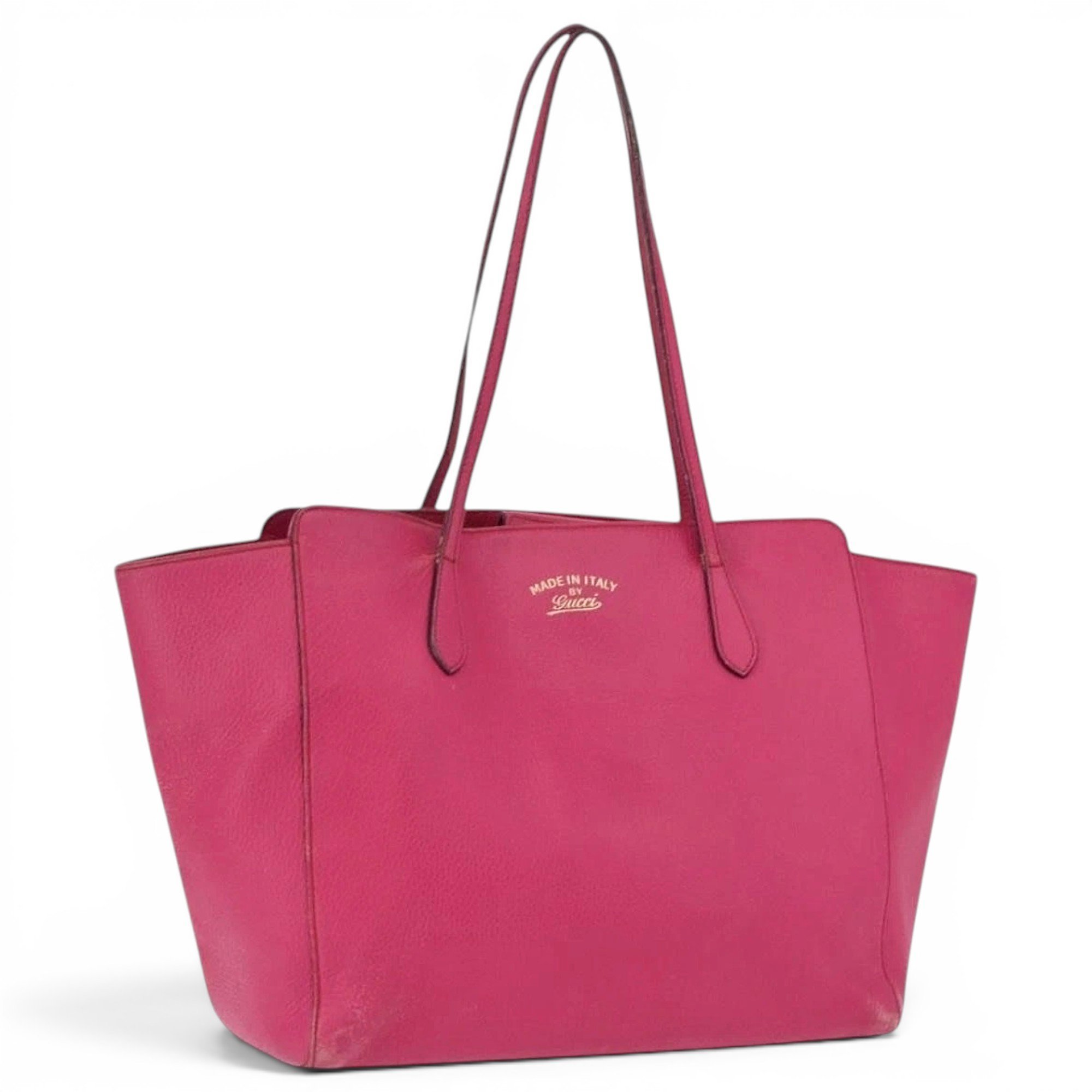 Leather tote