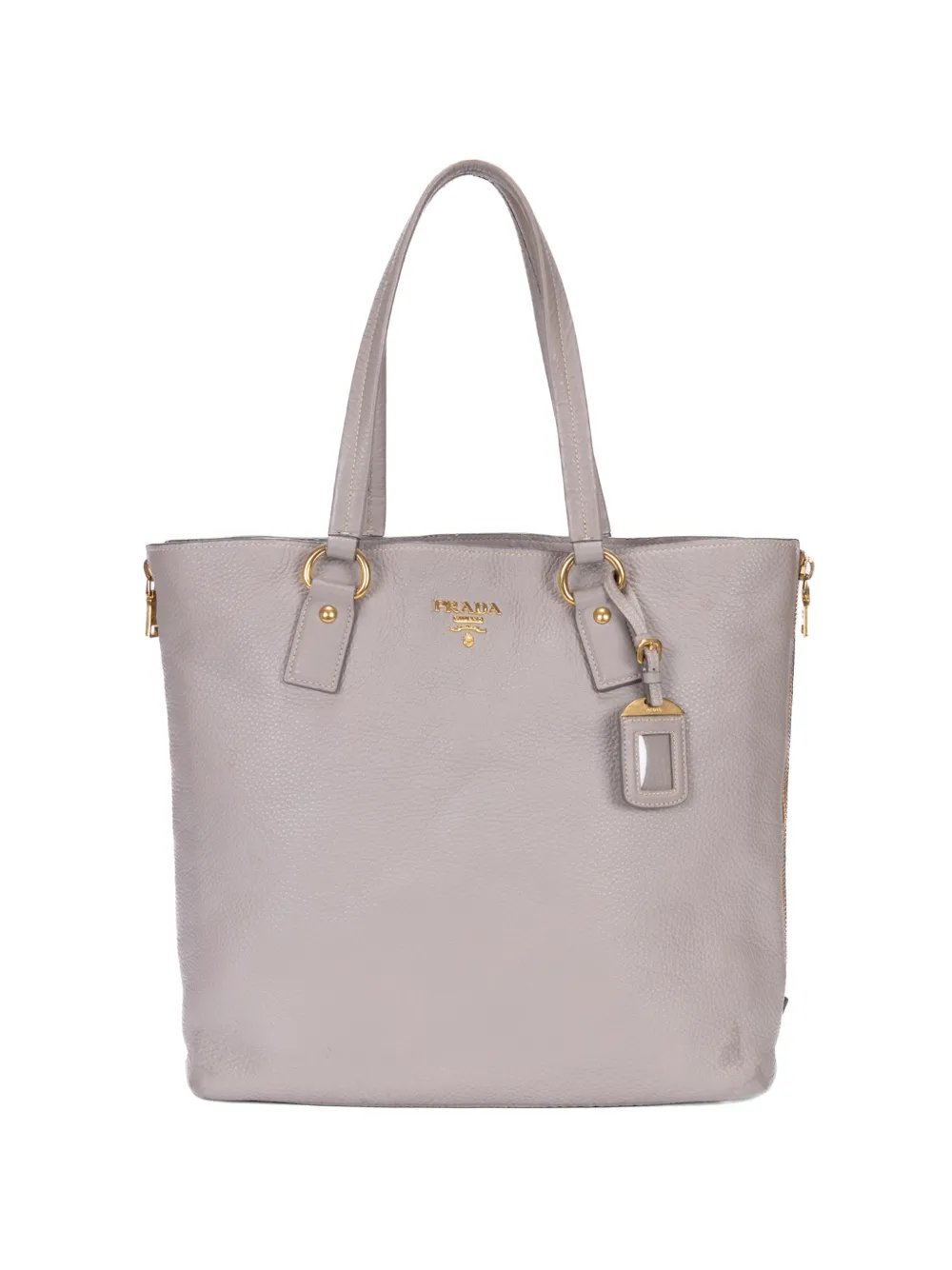 side zip tote bag