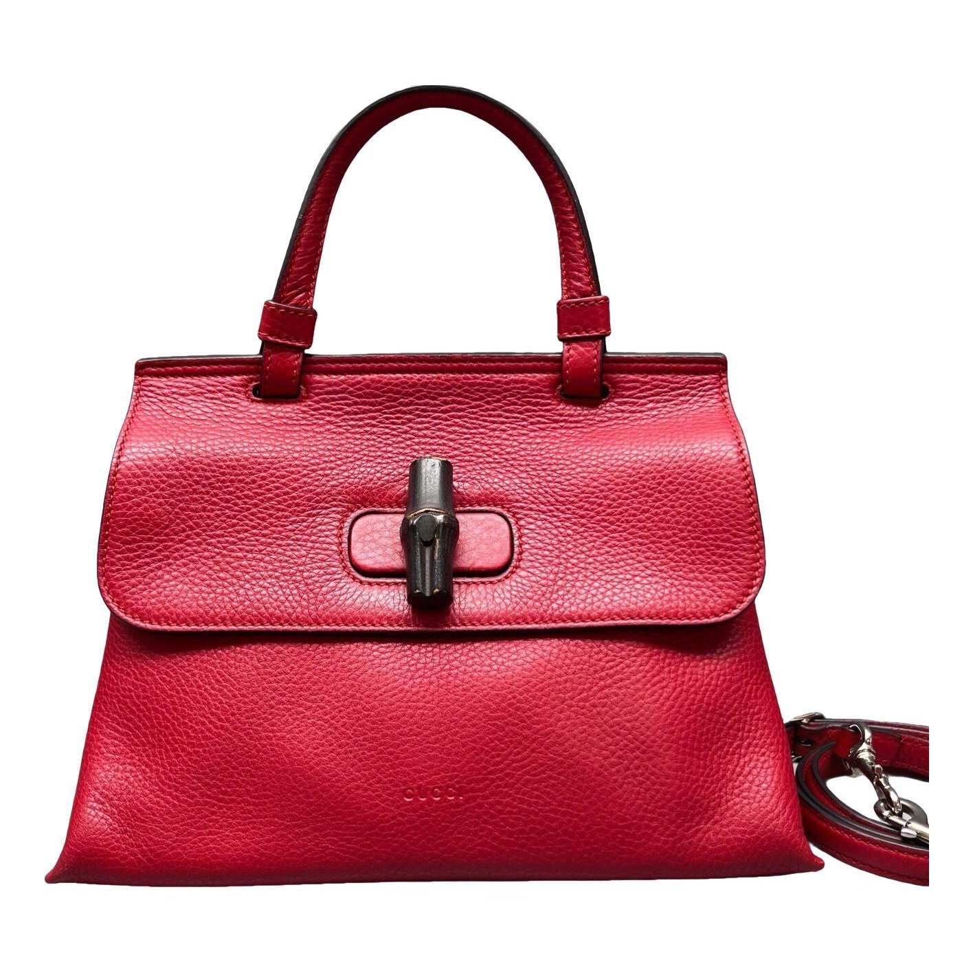 Bamboo Daily Top Handle leather handbag
