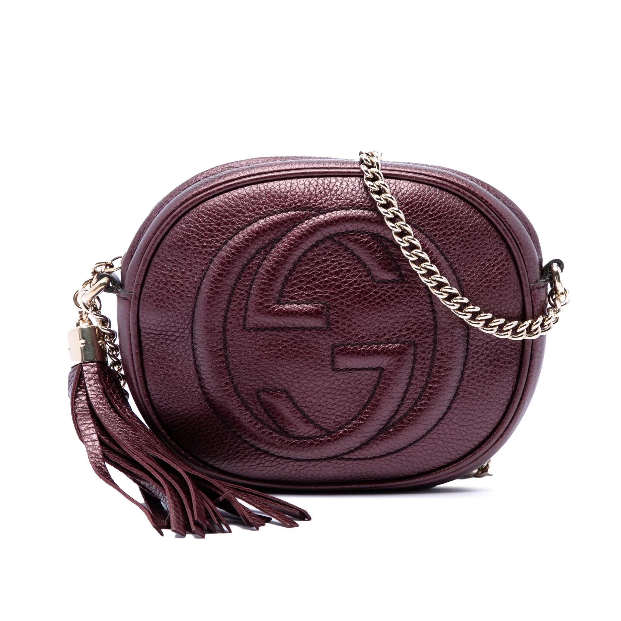 Soho Chain pony-style calfskin handbag