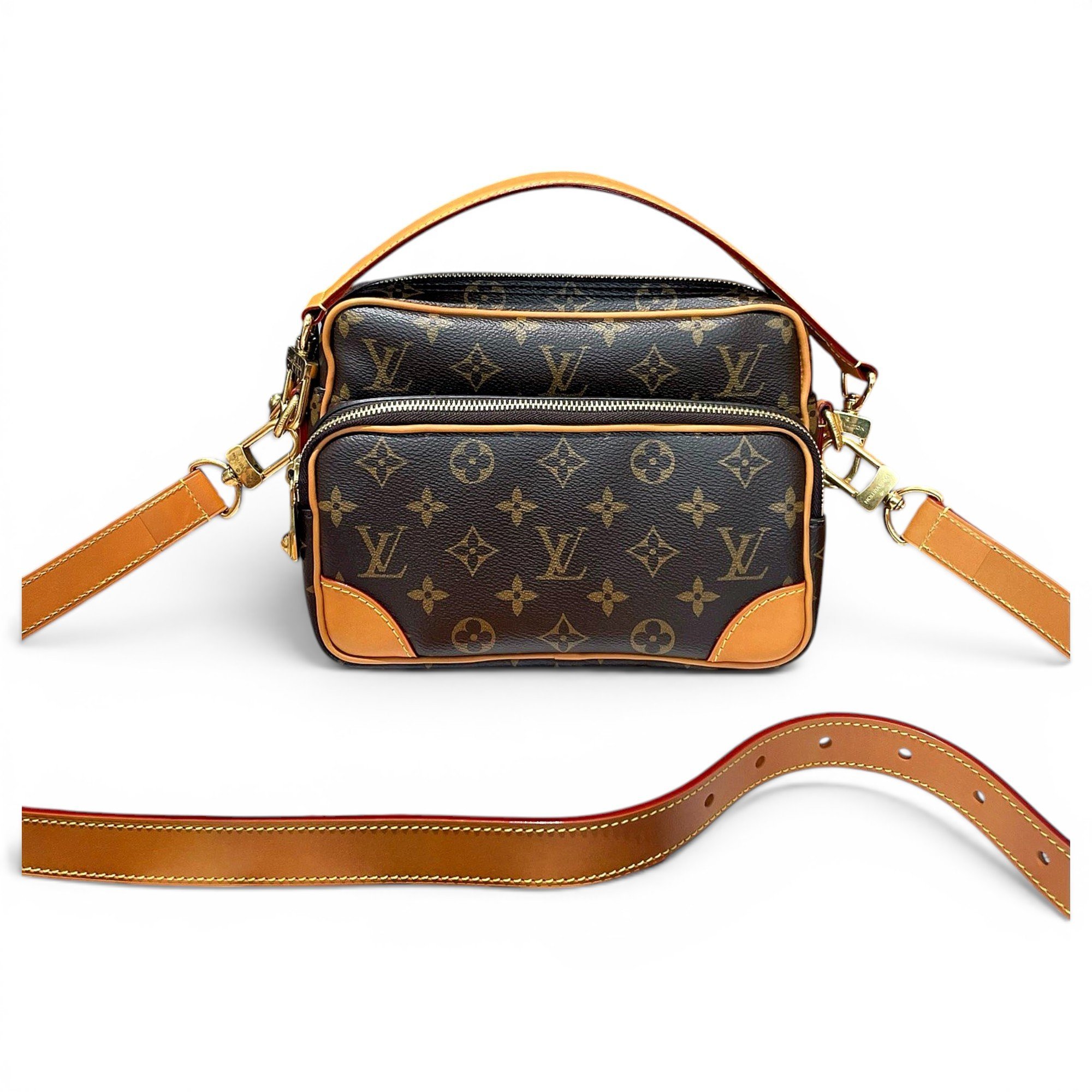 Nile leather handbag