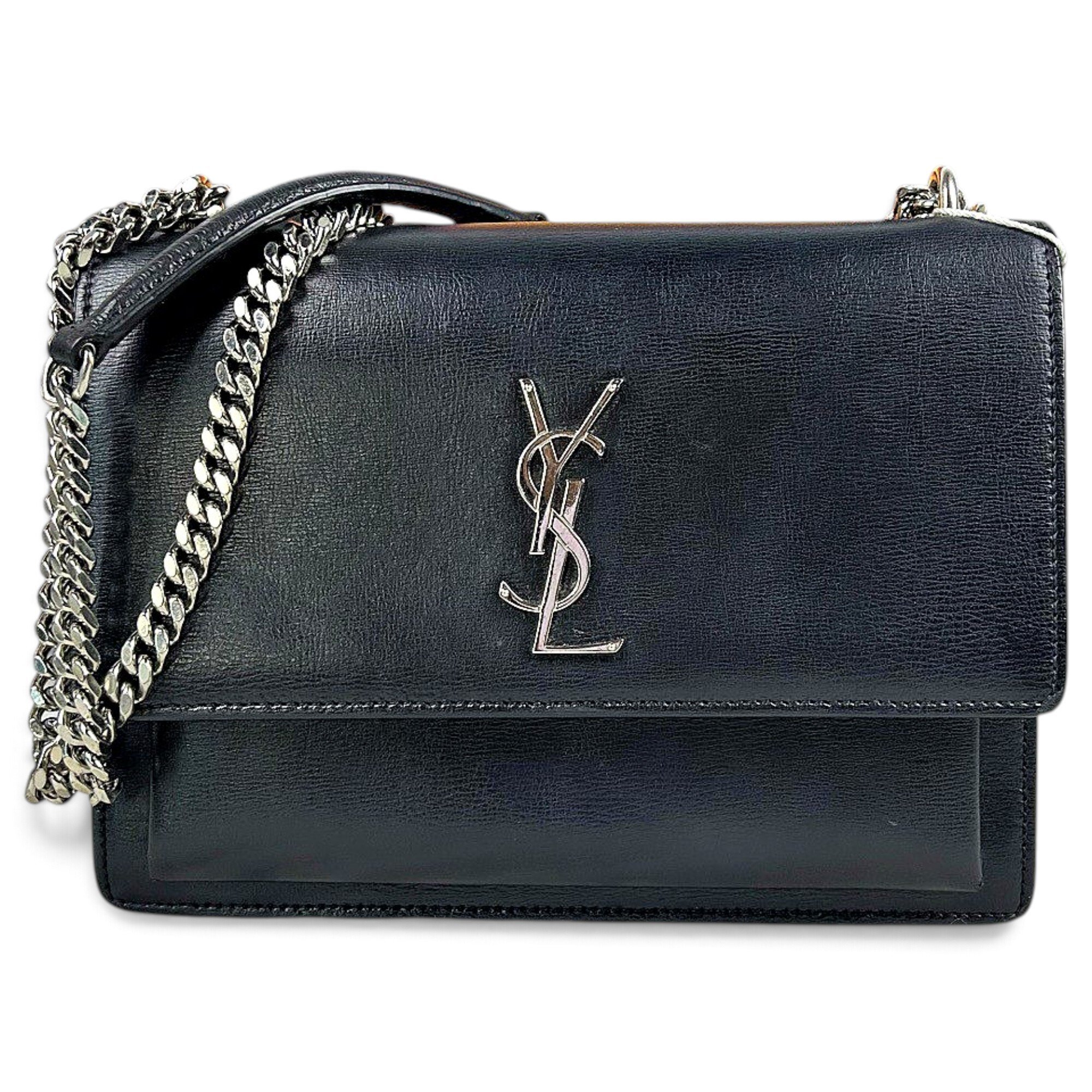 Sunset leather crossbody bag