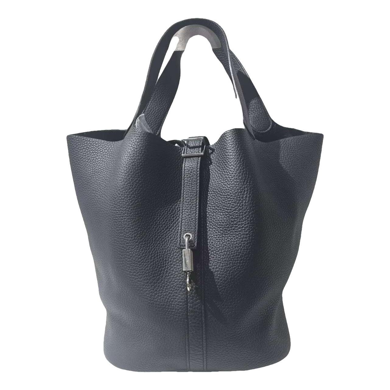 Picotin leather handbag