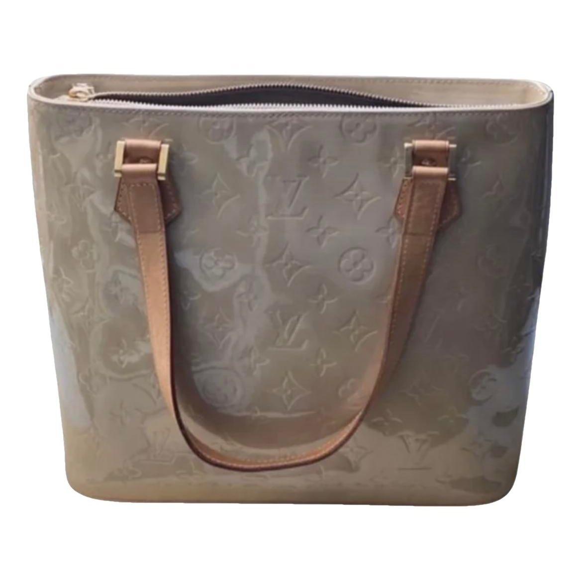 Houston patent leather handbag