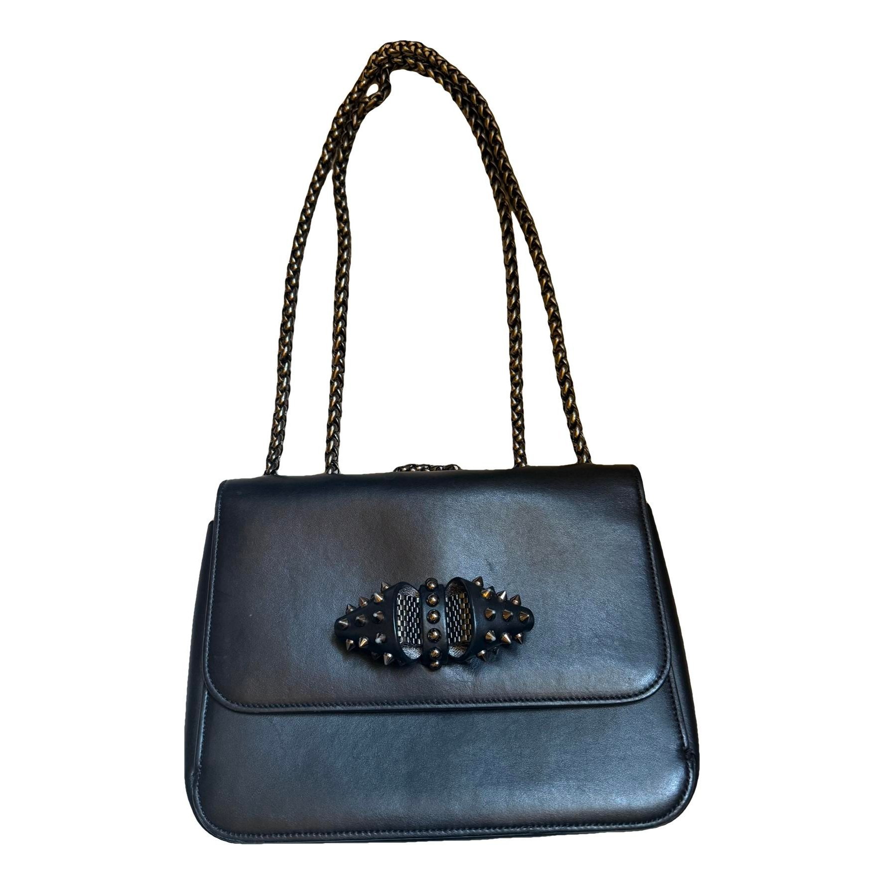 Sweet Charity leather clutch bag