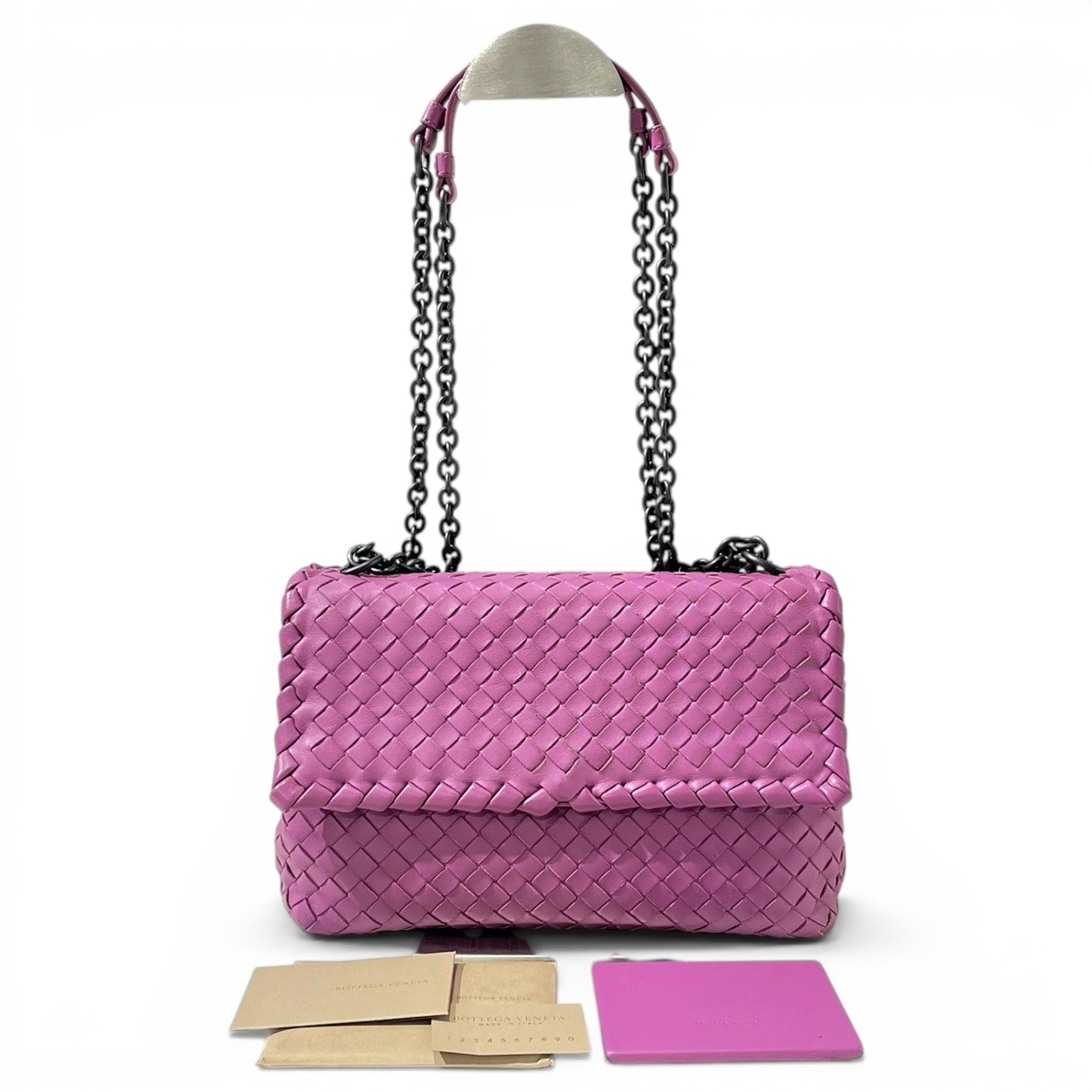 Olimpia leather handbag