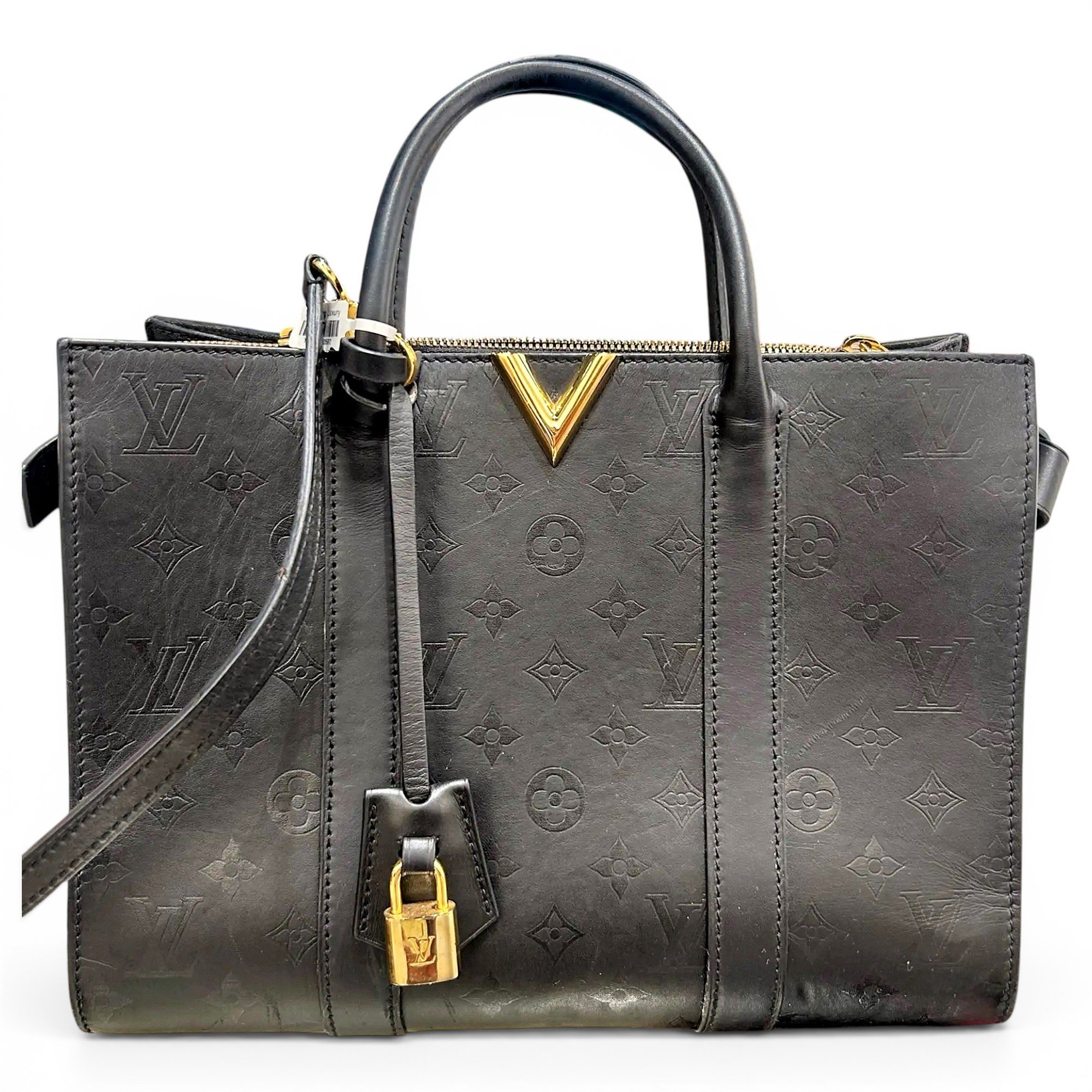 Very Zipped Tote leather handbag