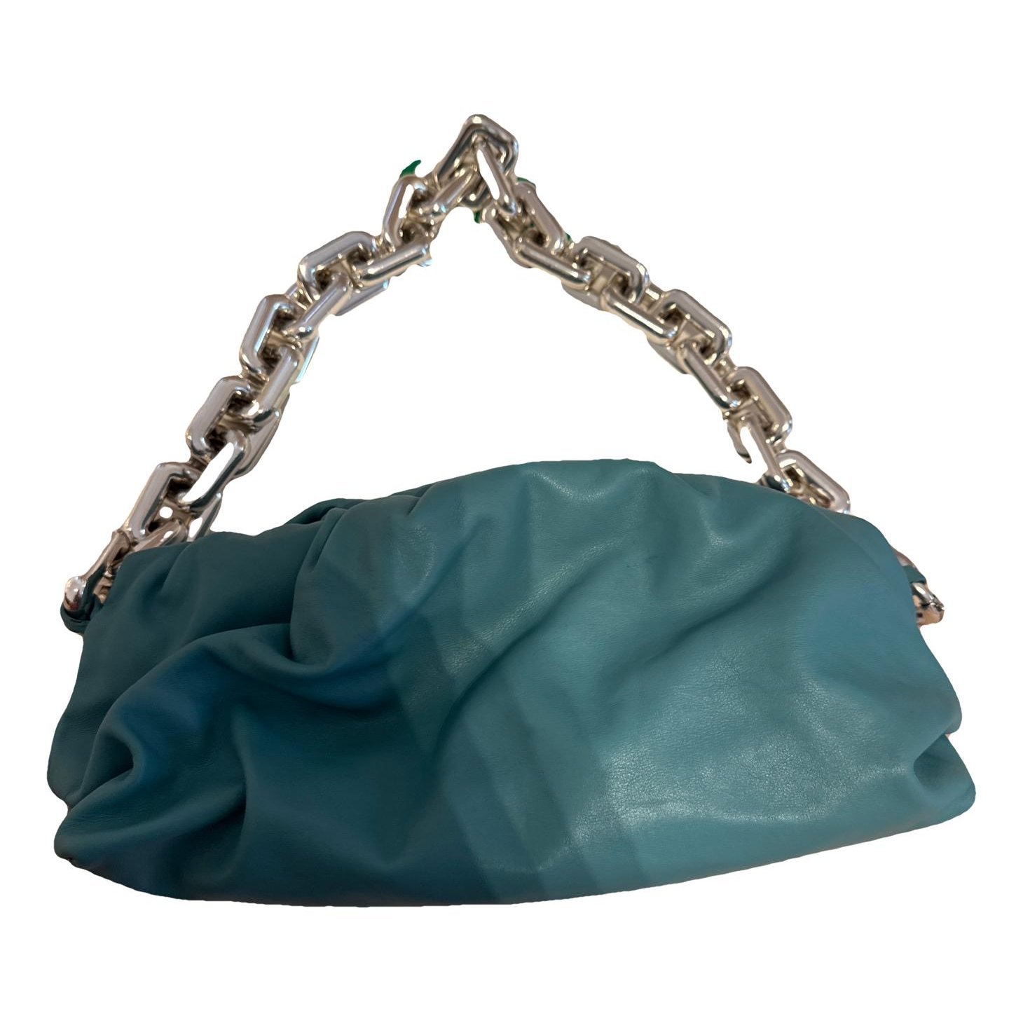 Chain Pouch leather handbag