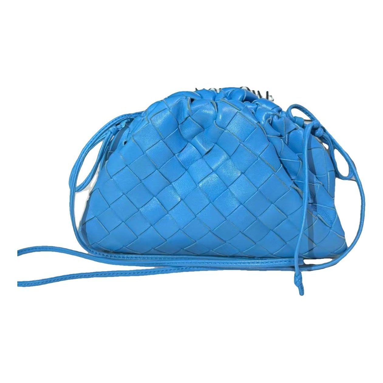 Pouch leather handbag