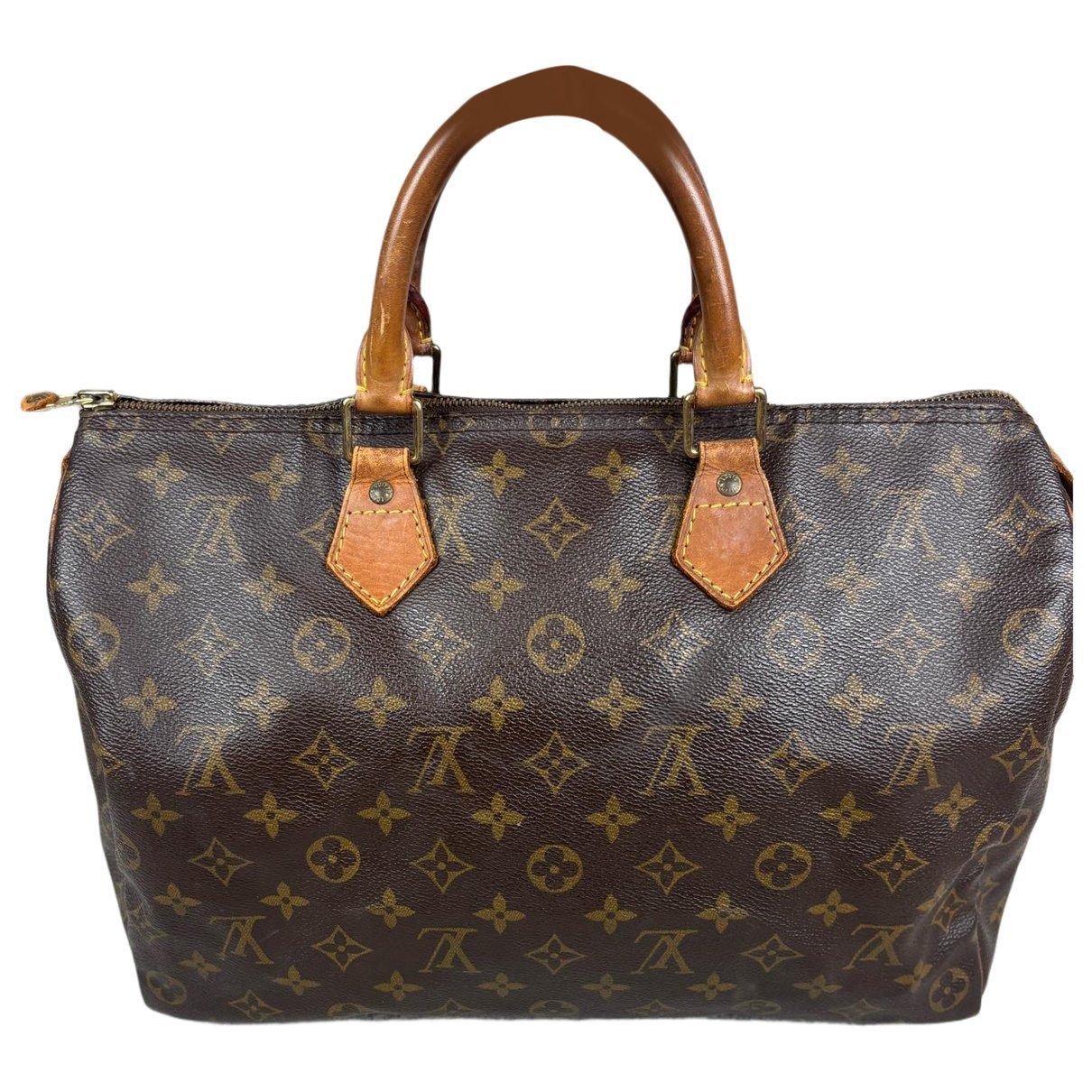 Speedy leather handbag