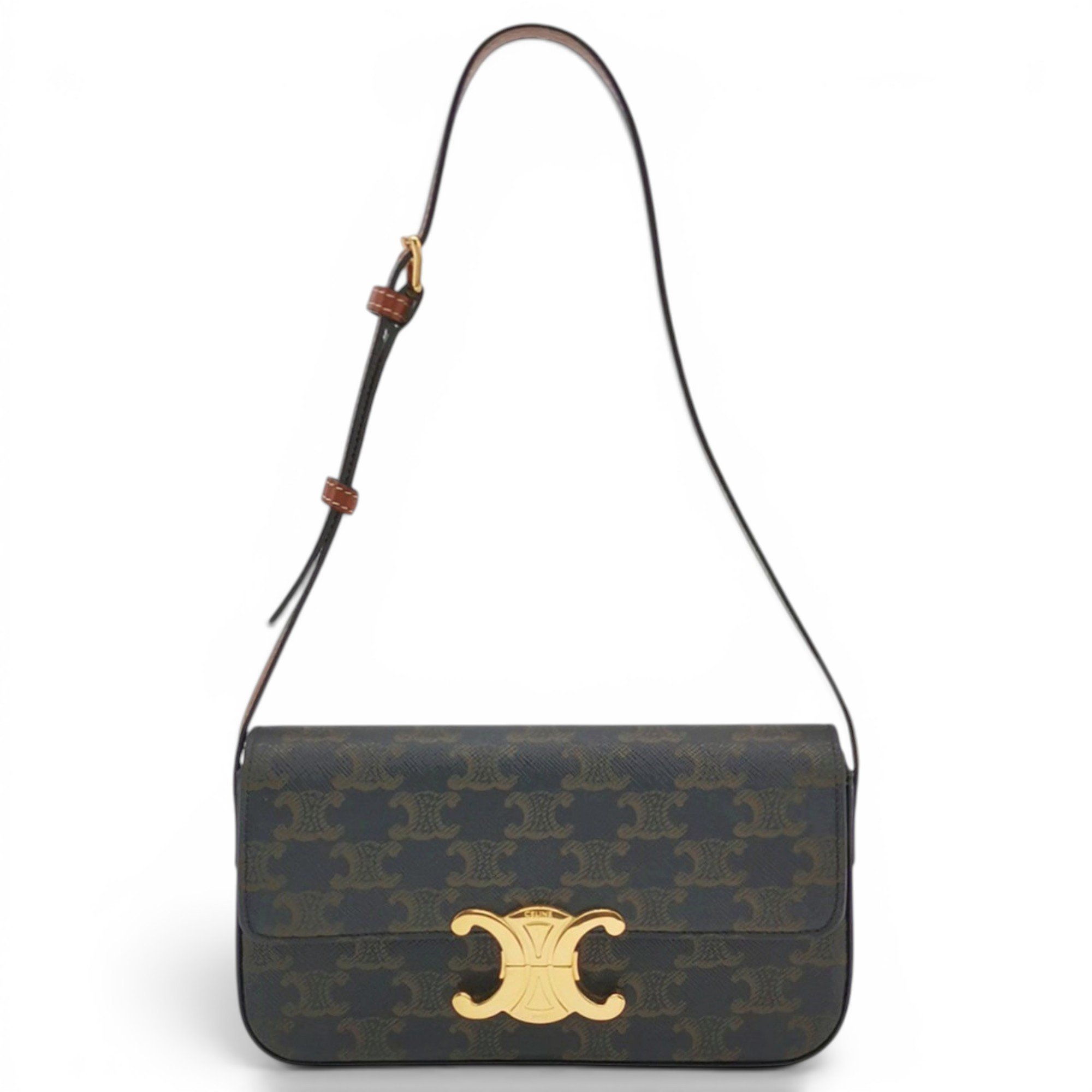 Celine Triomphe Long leather handbag