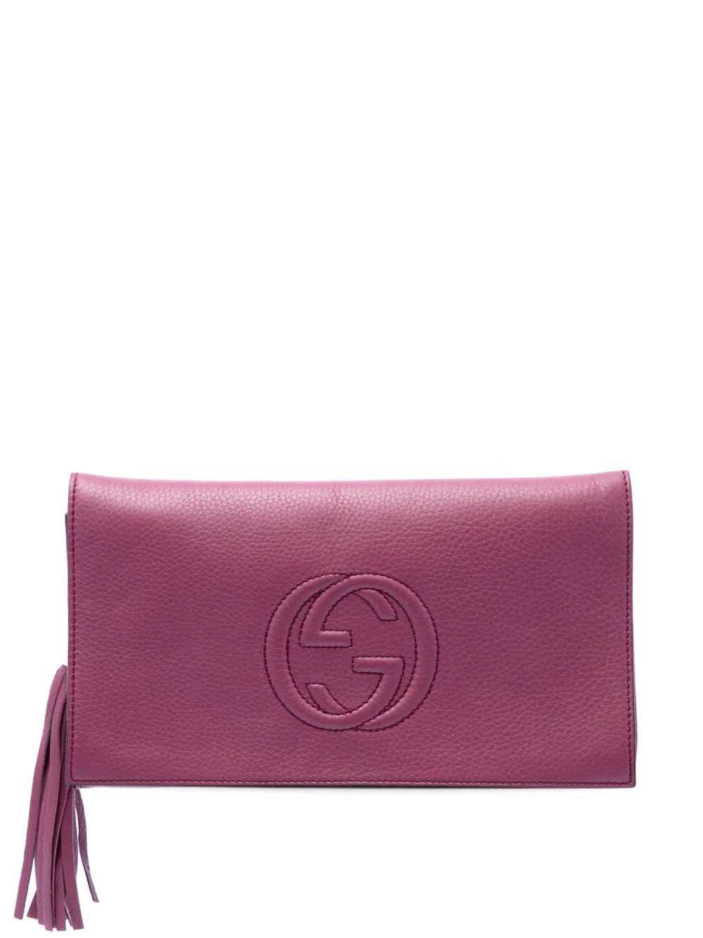 2016-2026 Leather Soho Disco clutch bag