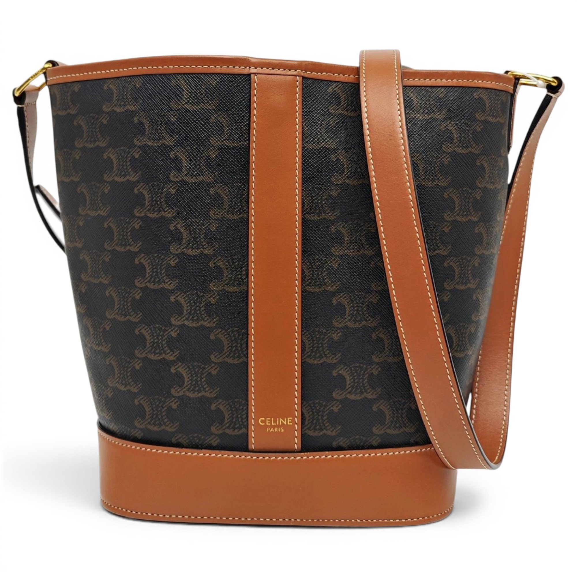 Celine SAC SEAU leather handbag