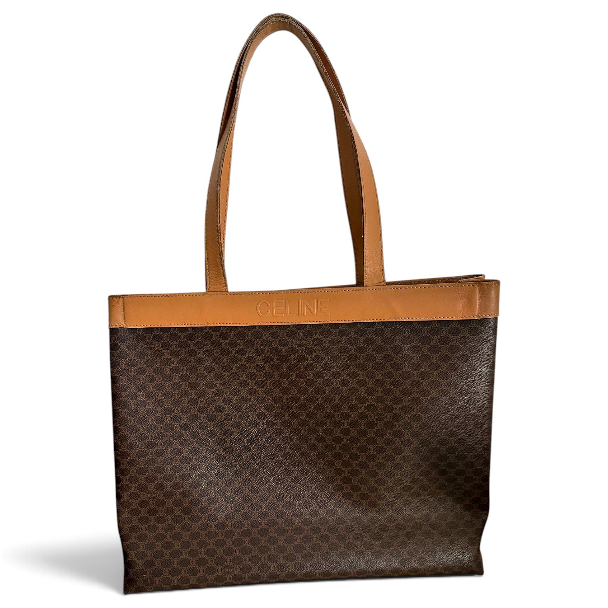 Cabas leather tote