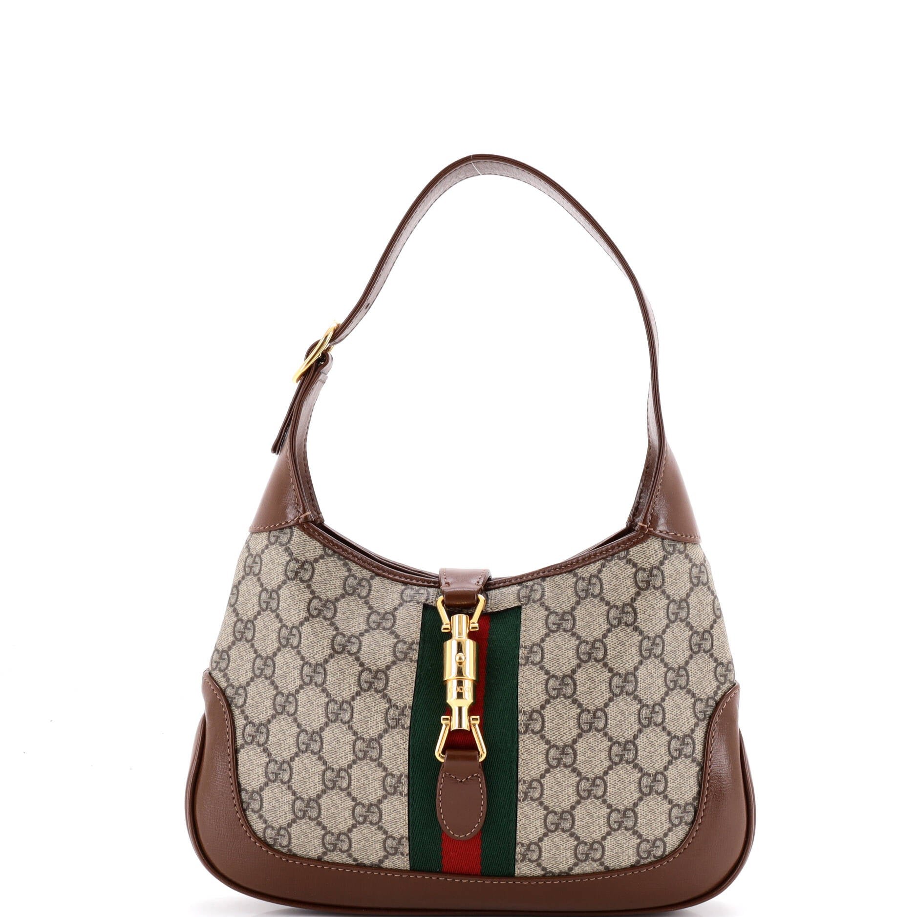 Jackie 1961 Hobo GG Coated Canvas Small