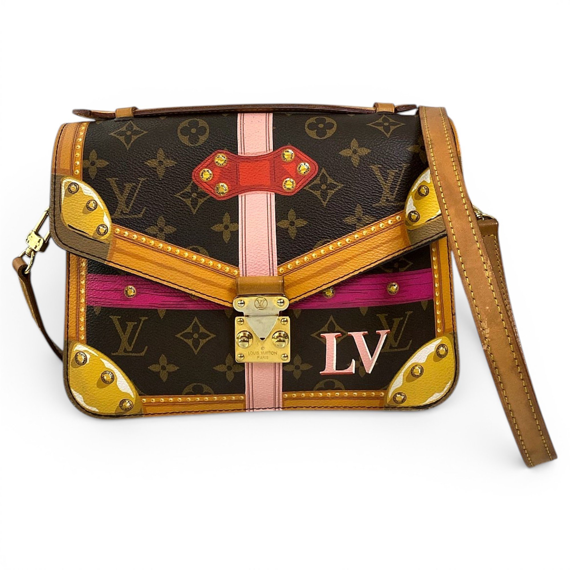 Metis leather crossbody bag