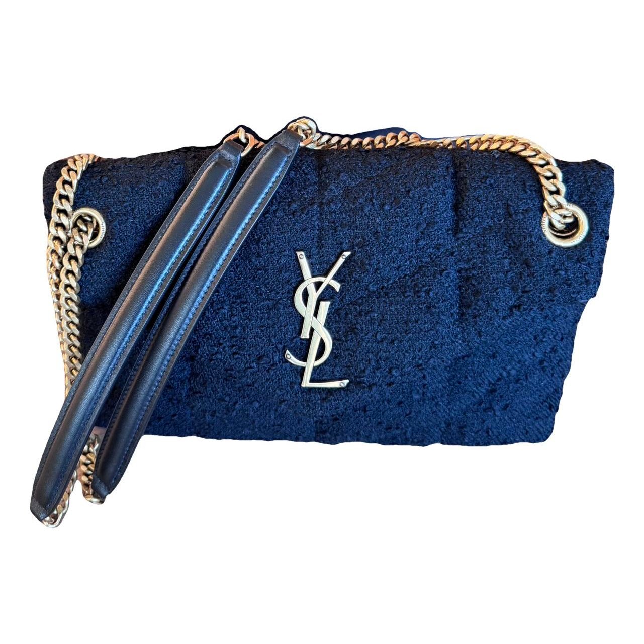 Loulou Puffer tweed crossbody bag