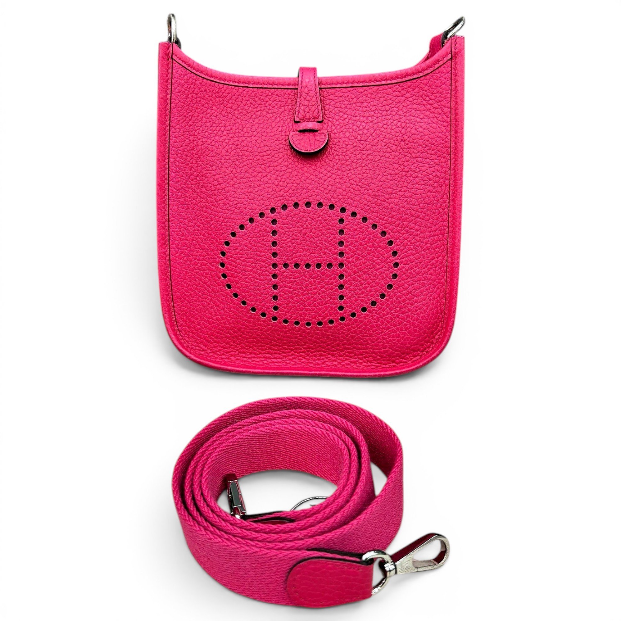 Mini Evelyne leather handbag