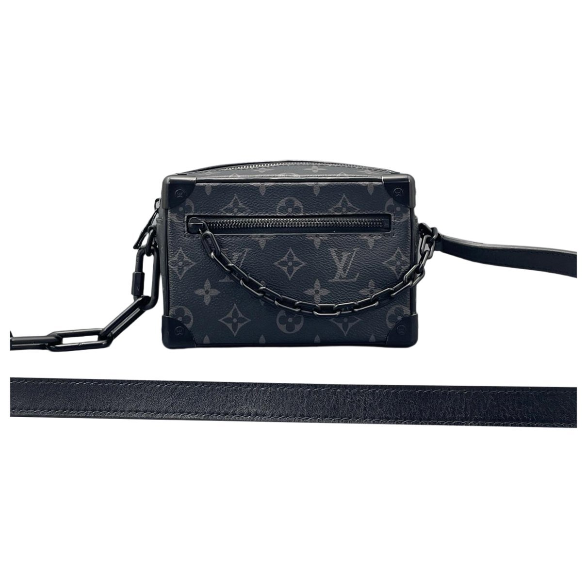 Pochette Trunk leather handbag