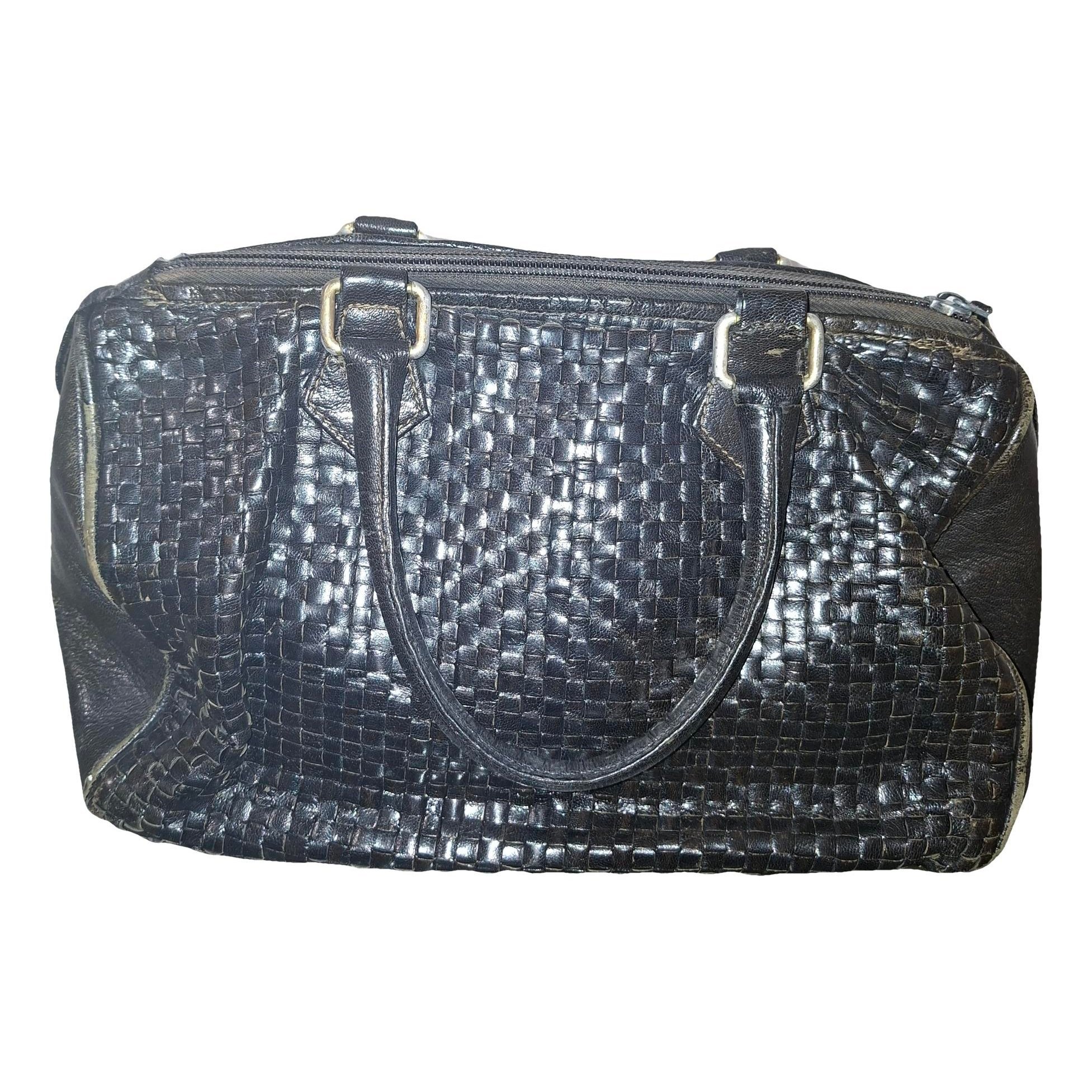 Spy leather handbag