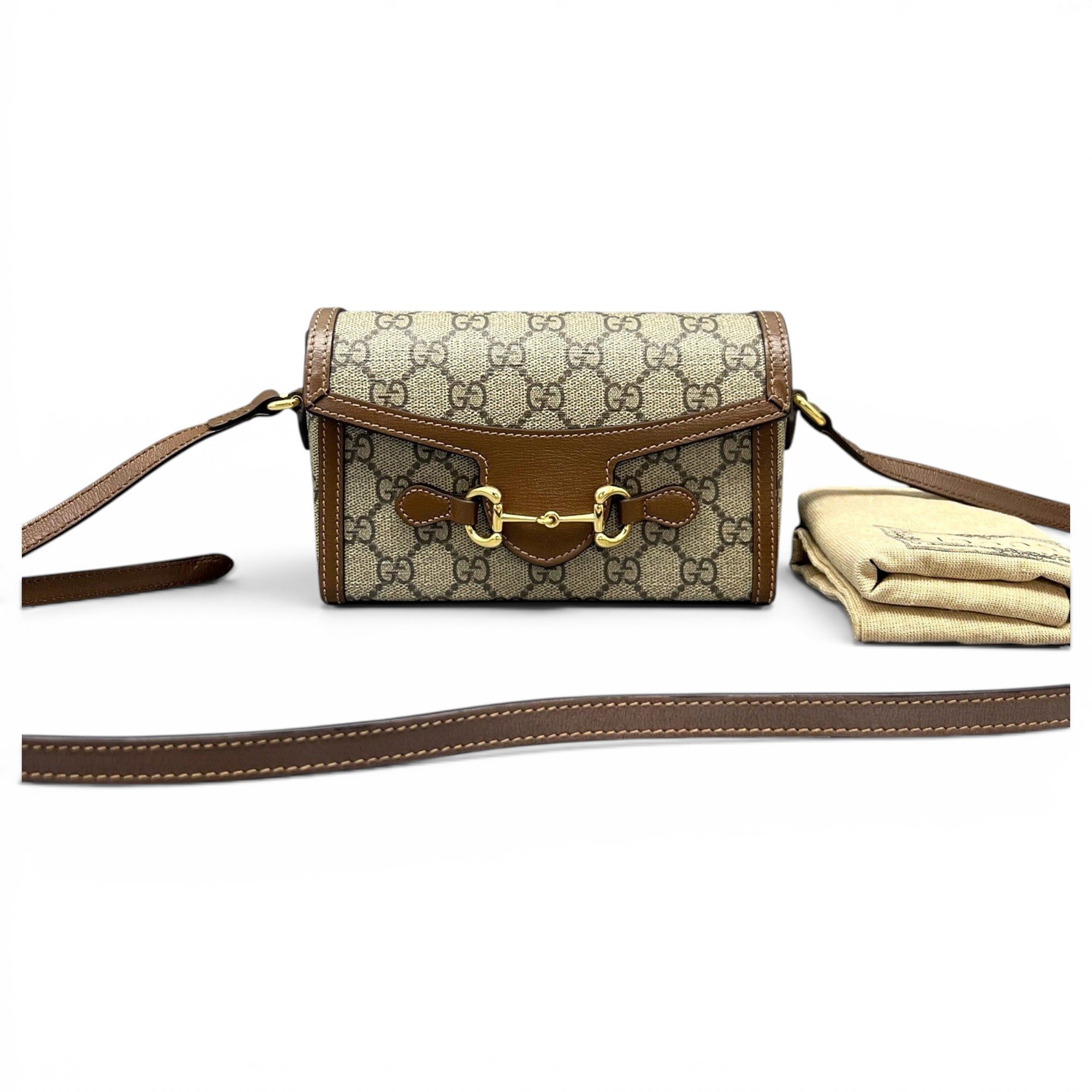 Horsebit 1955 leather handbag