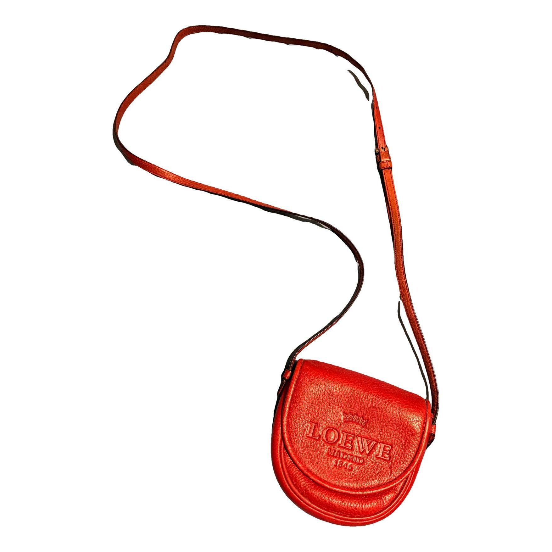 Leather crossbody bag