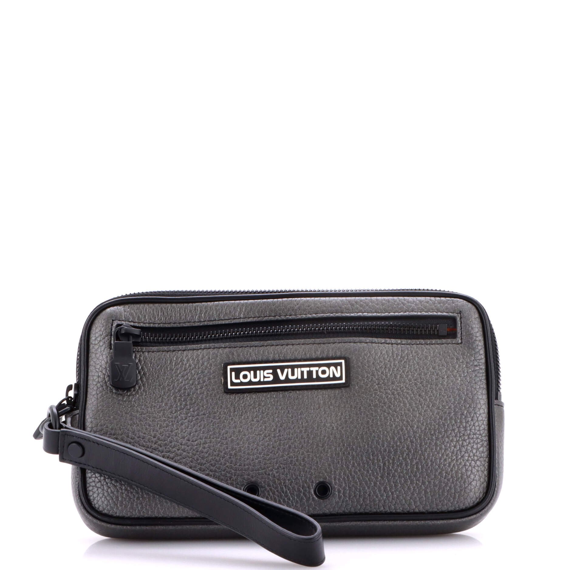 Alpha Wristlet Clutch Taurillon Leather