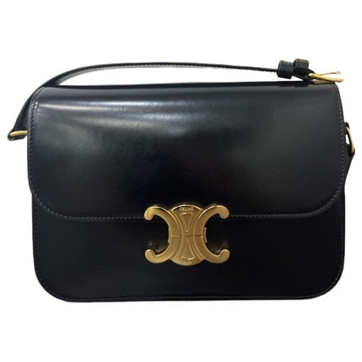 Triomphe leather handbag