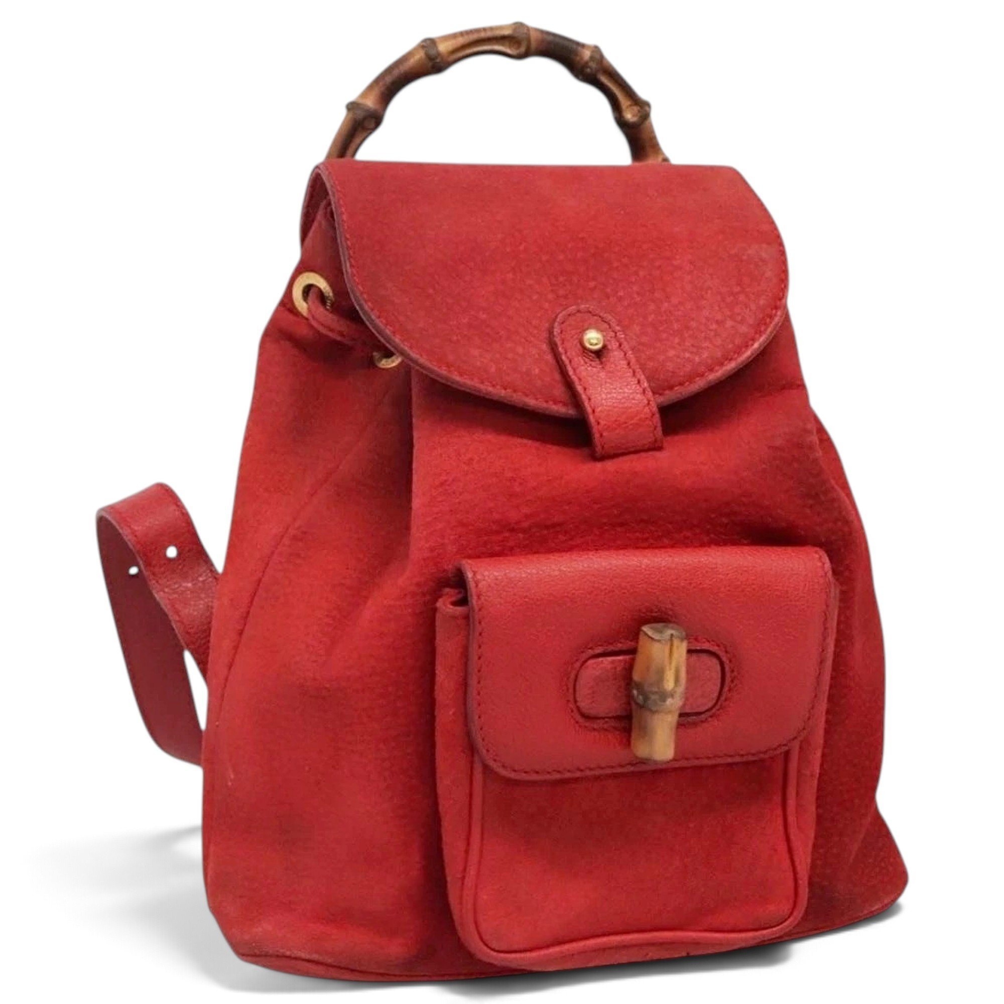 Bamboo Tassel Oval backpack