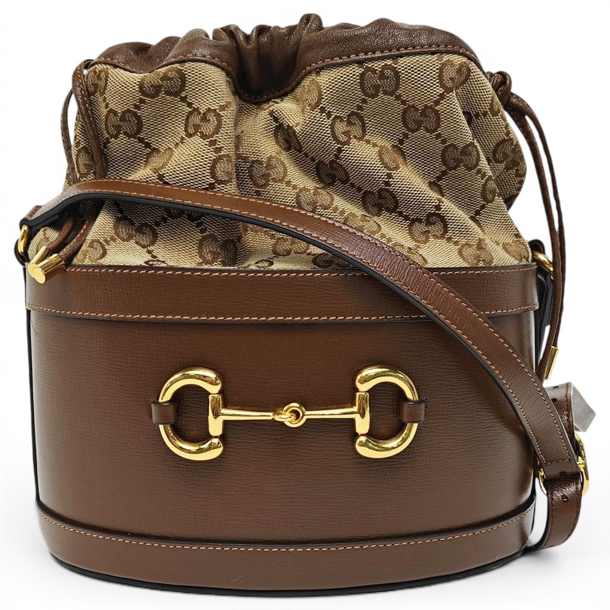 Handle Horsebit 1955 leather handbag
