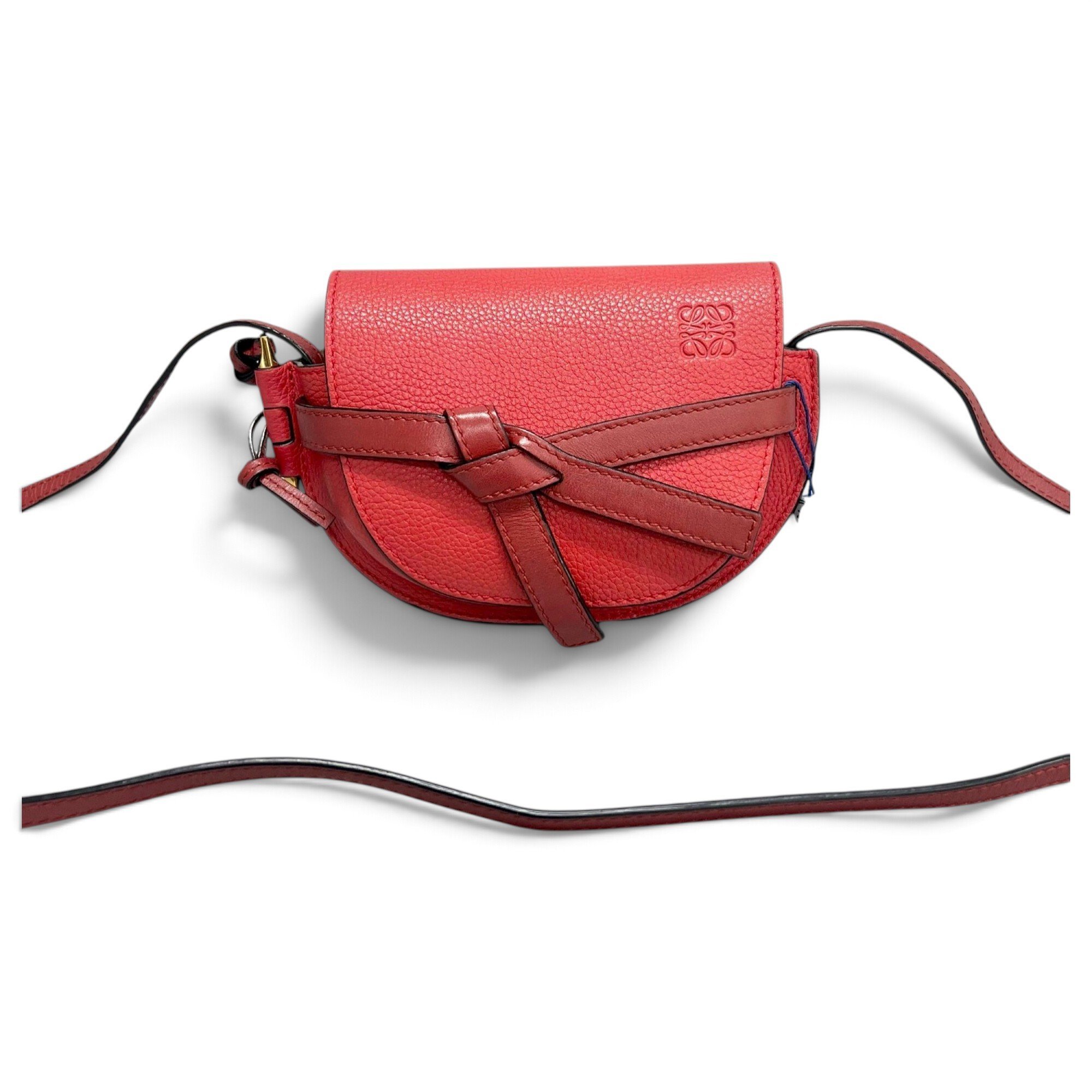 Gate leather crossbody bag