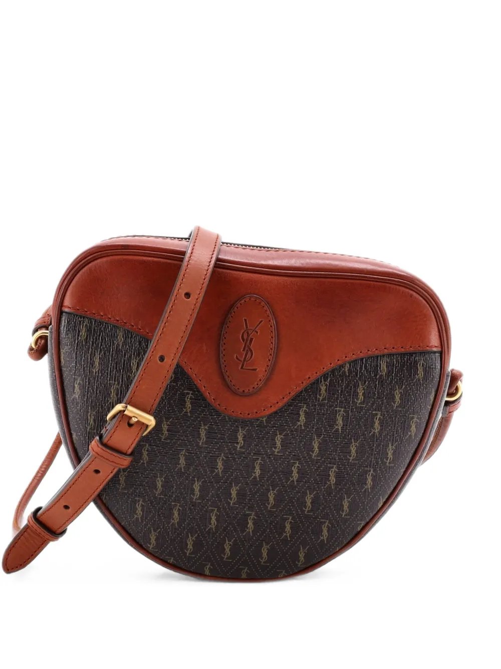 Le Monogramme Coeur Bag Monogram All Over Coated Canvas and Leather crossbody bag
