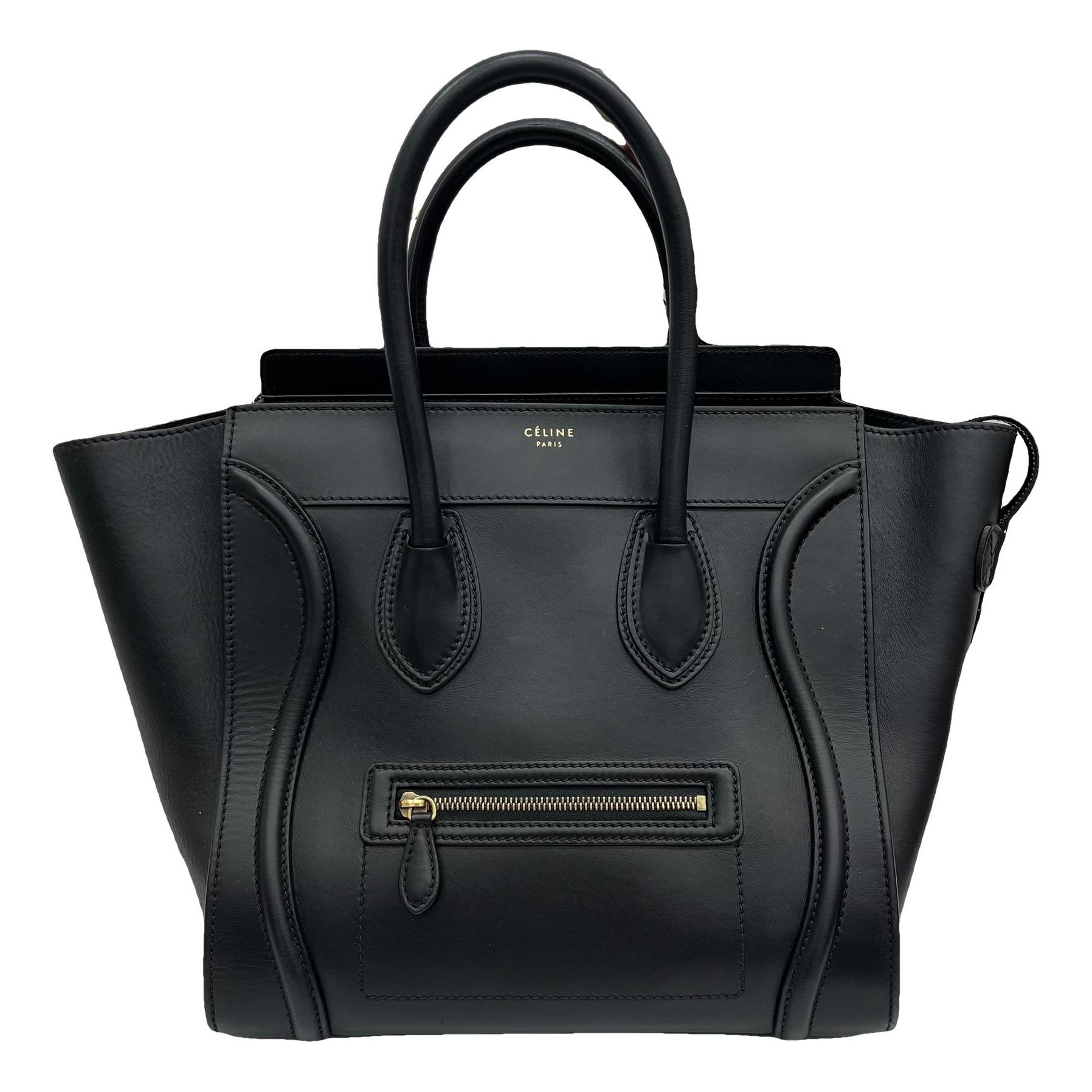 Luggage leather handbag