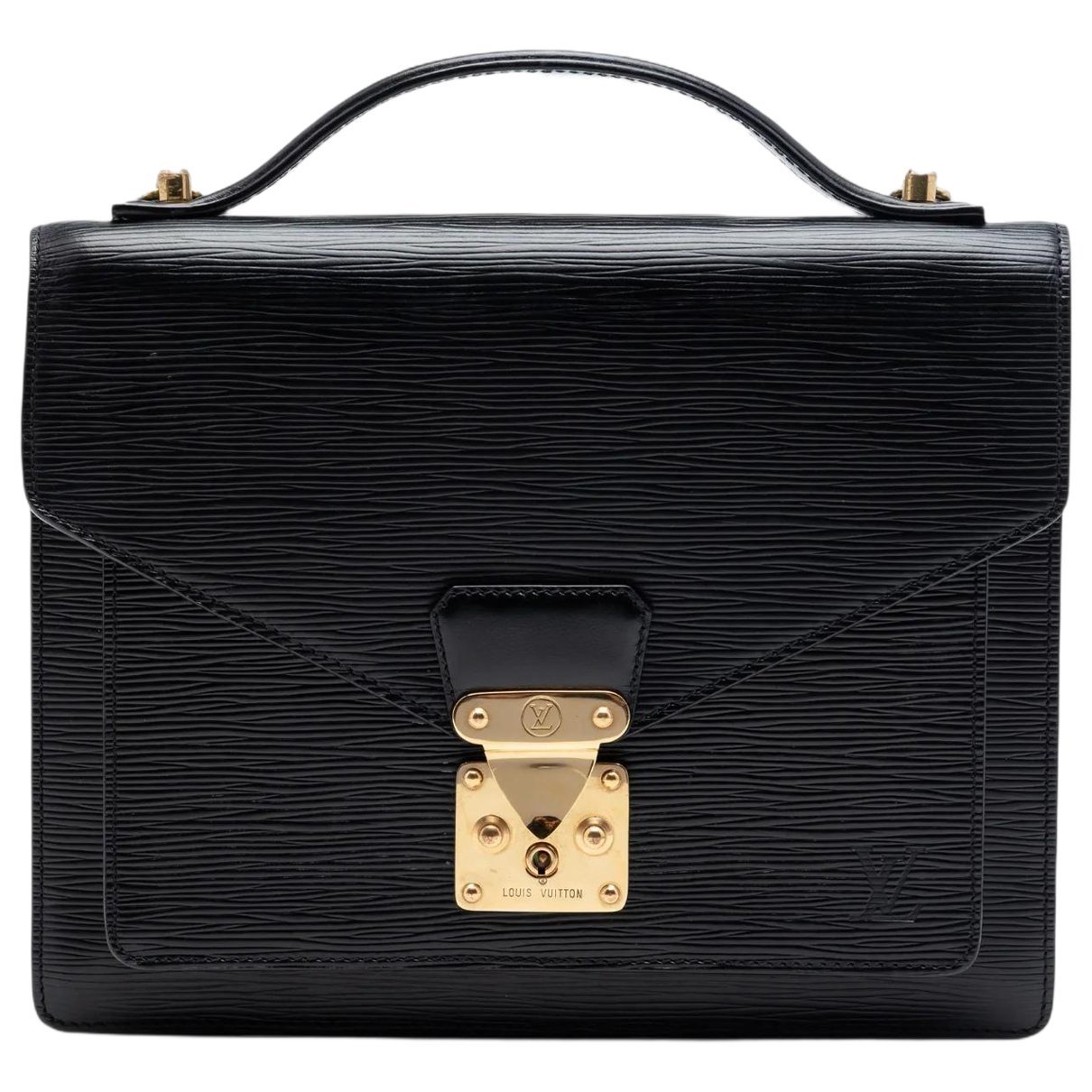 Monceau leather satchel