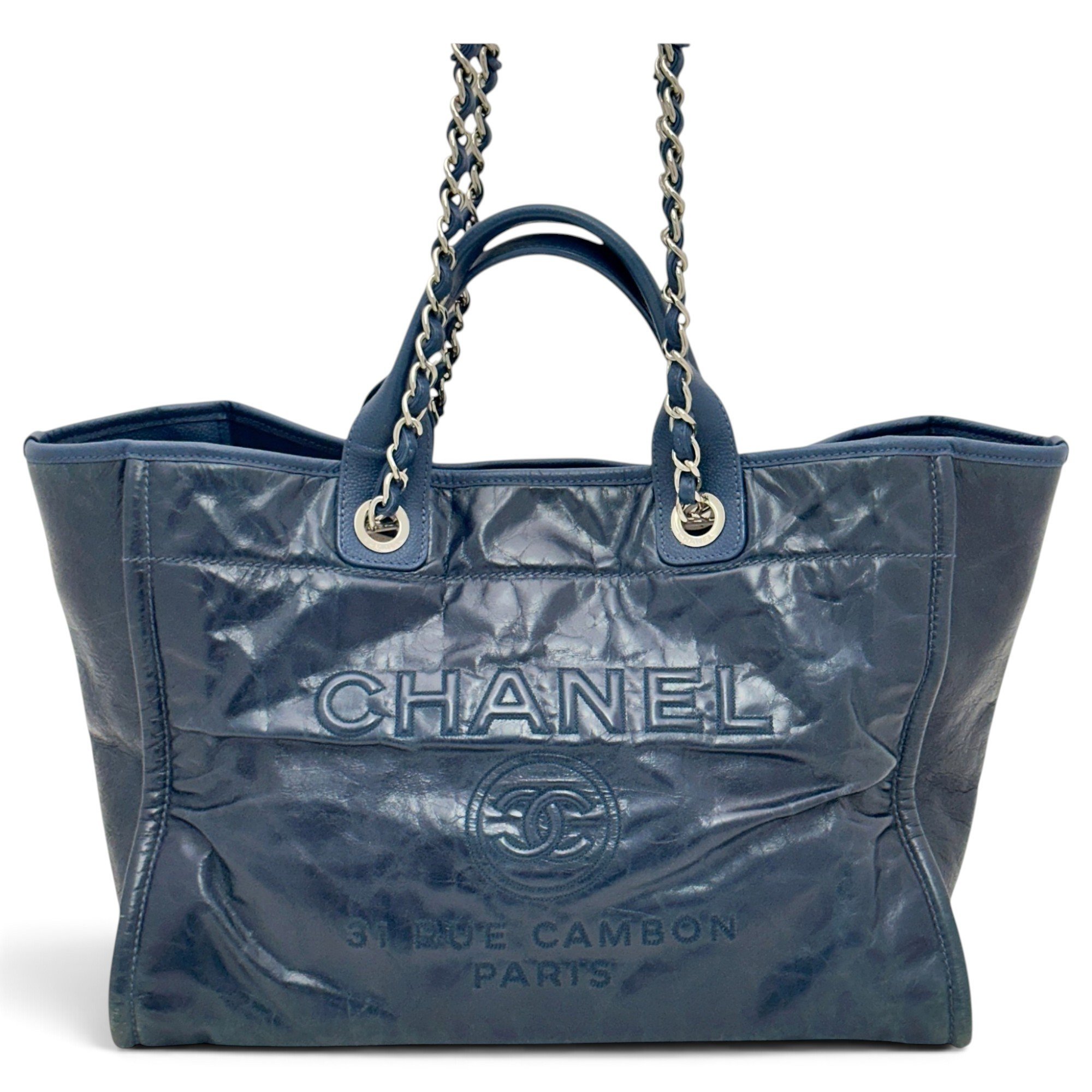 Deauville leather tote