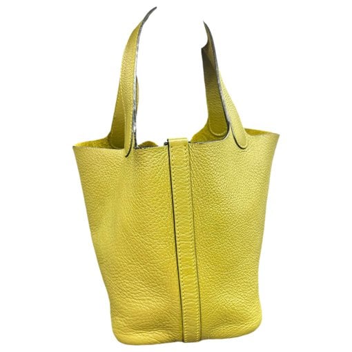 Picotin leather handbag