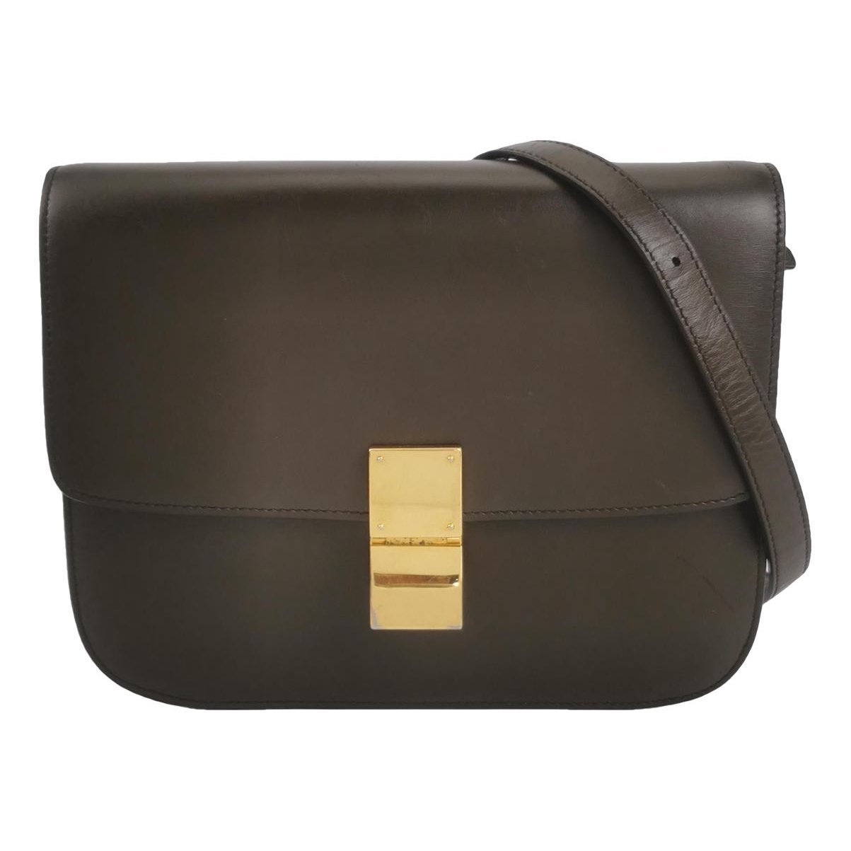 Classic leather handbag
