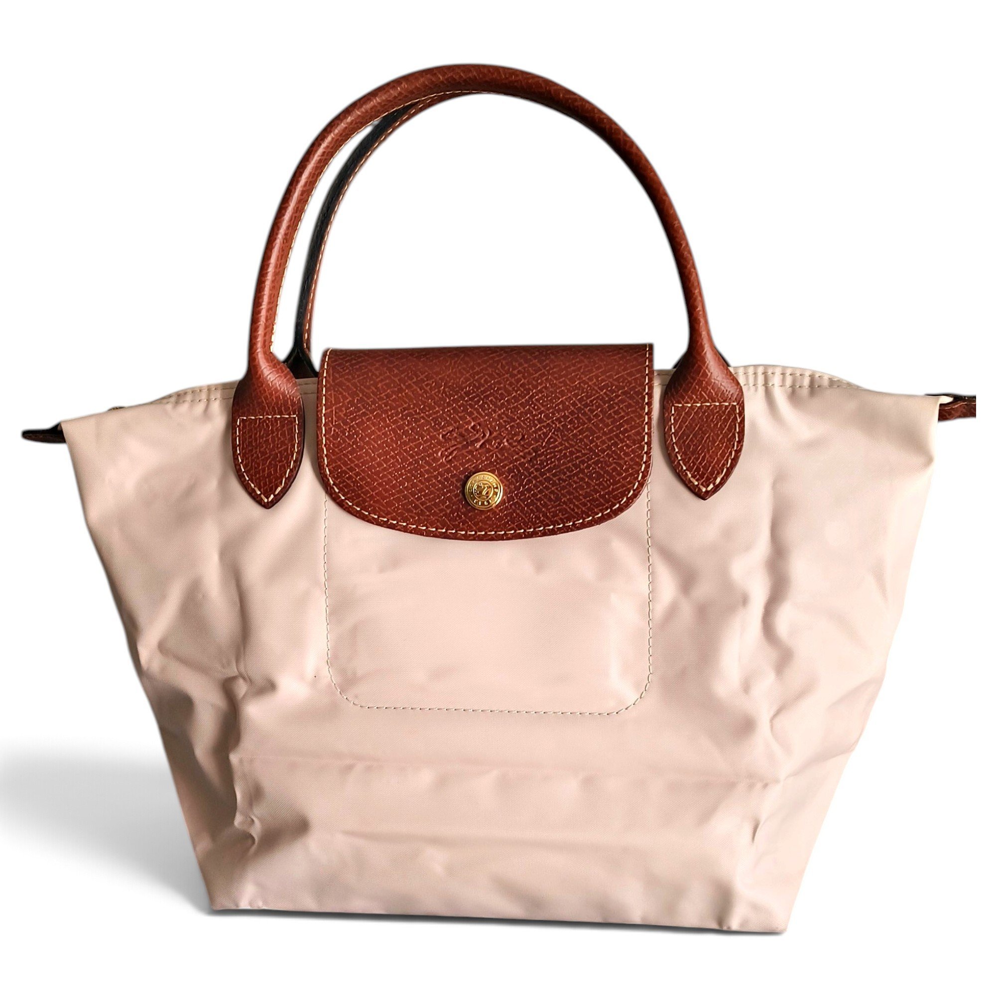 Pliage leather handbag