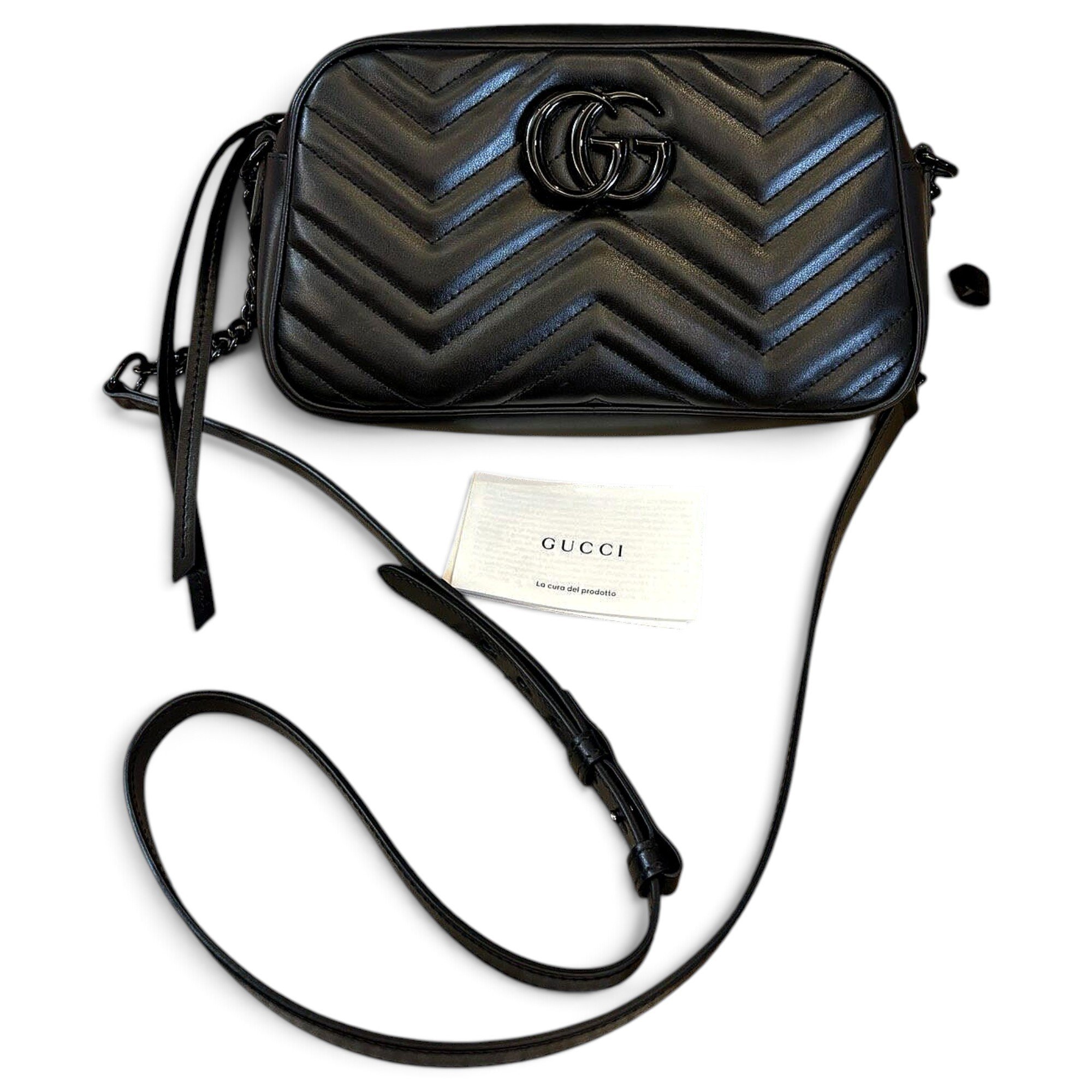 GG Marmont leather crossbody bag