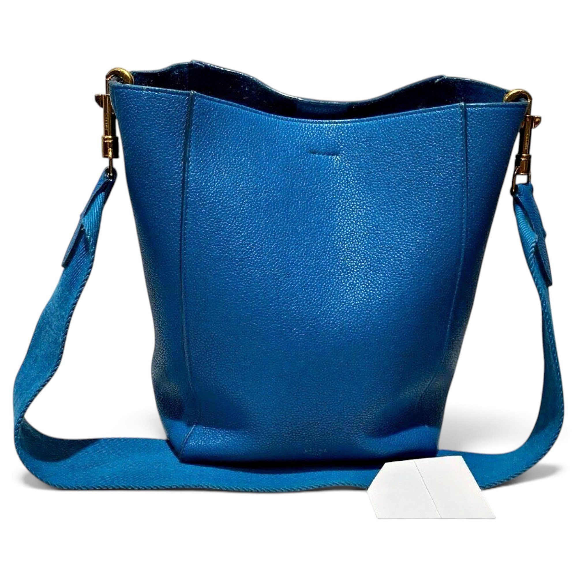 Seau Sangle leather handbag