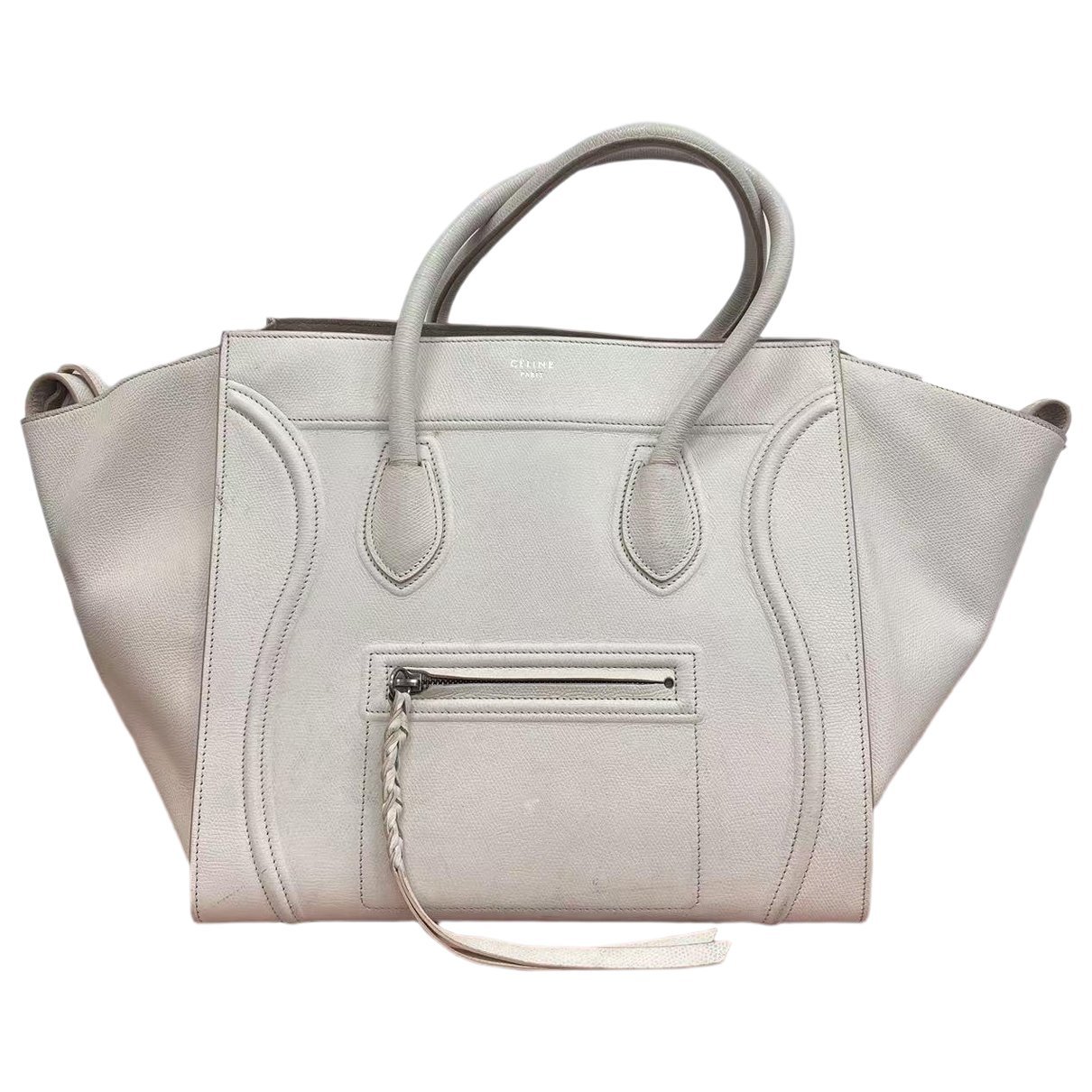 Luggage leather handbag