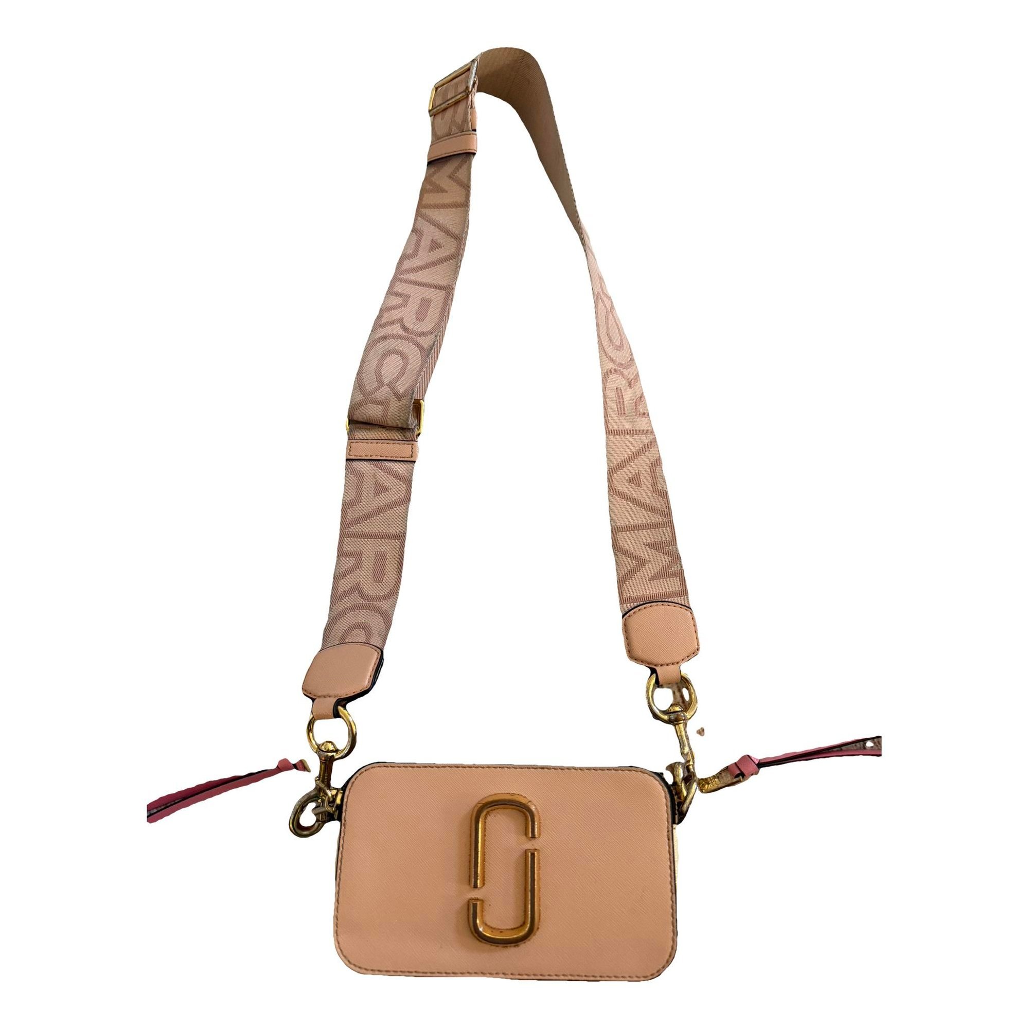 Snapshot leather clutch bag