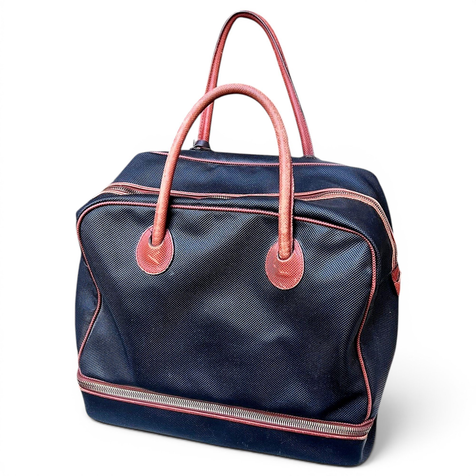 Leather vanity case