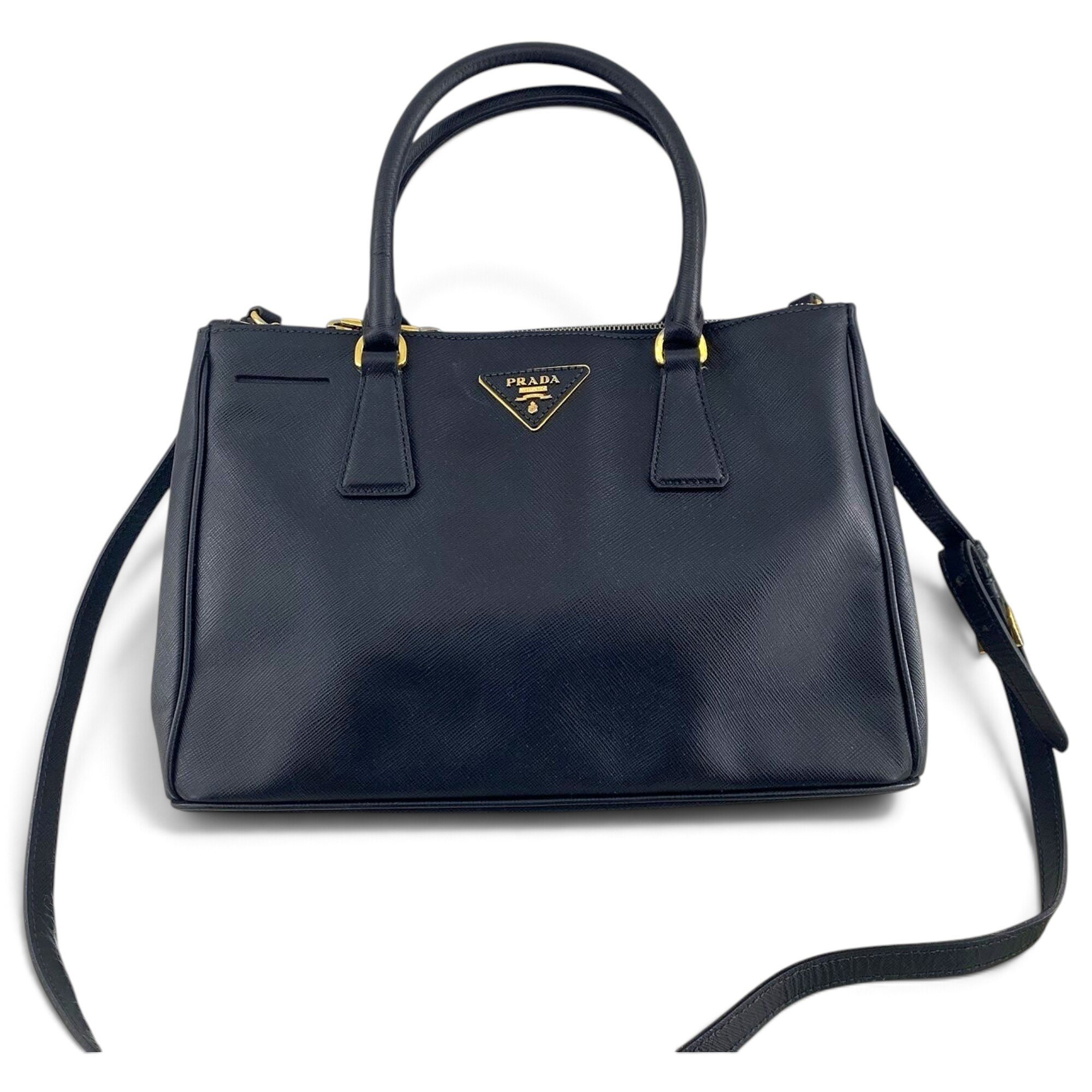 Galleria leather handbag
