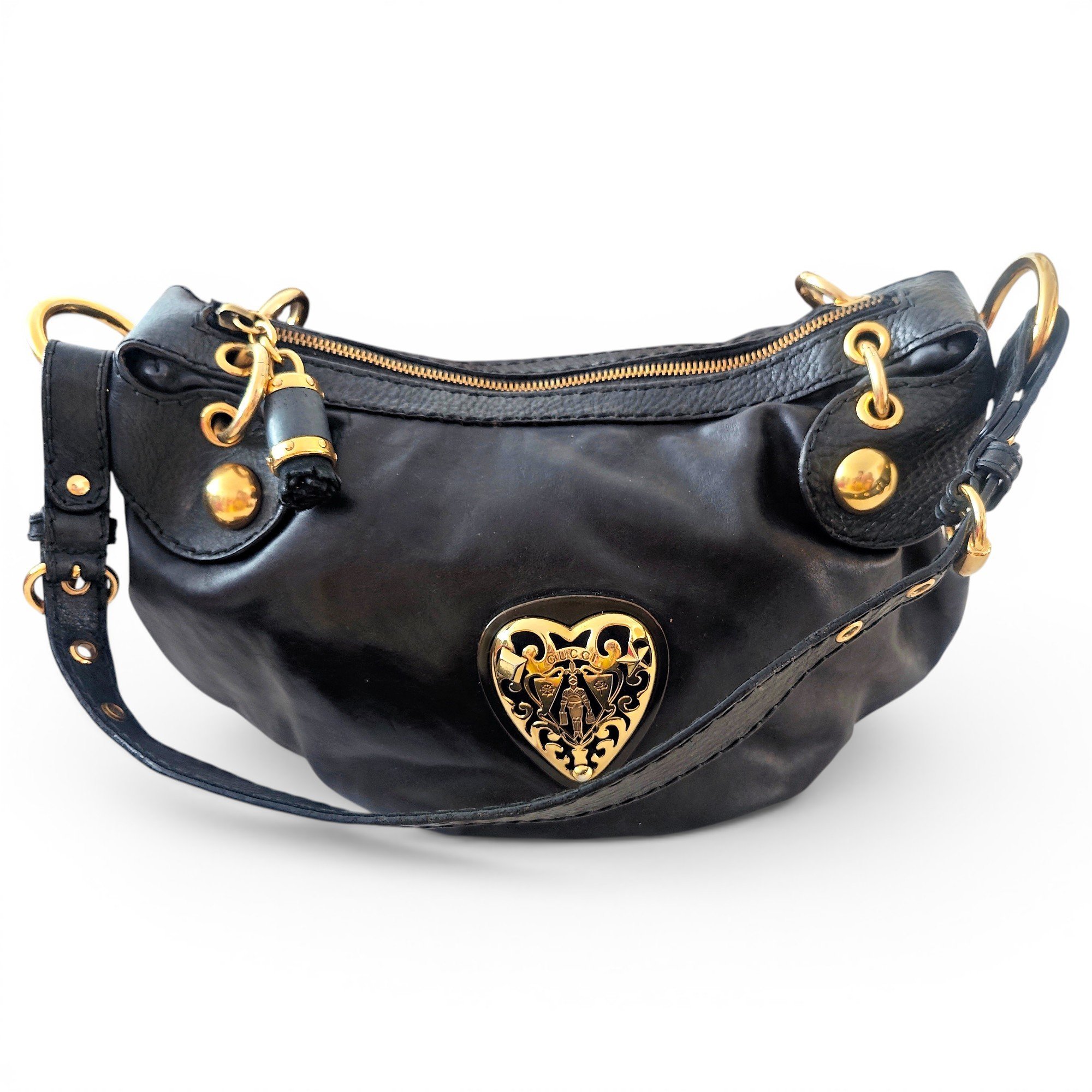 Leather handbag