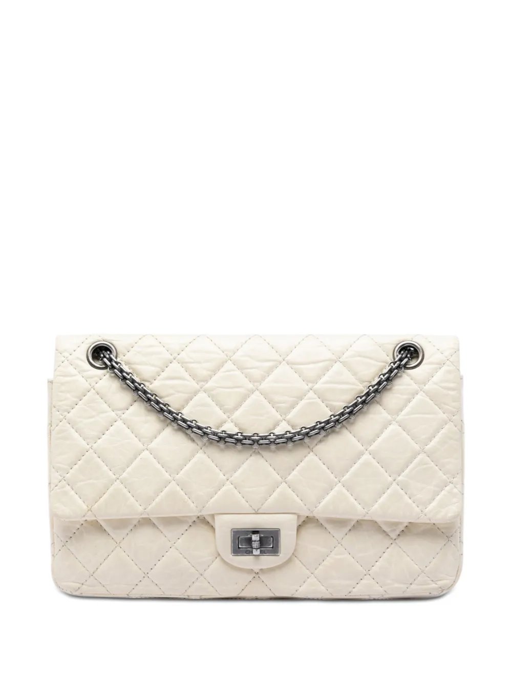 2012 Quilted Aged Calfskin Reissue 2.55 Double Flap 226 shoulder bag