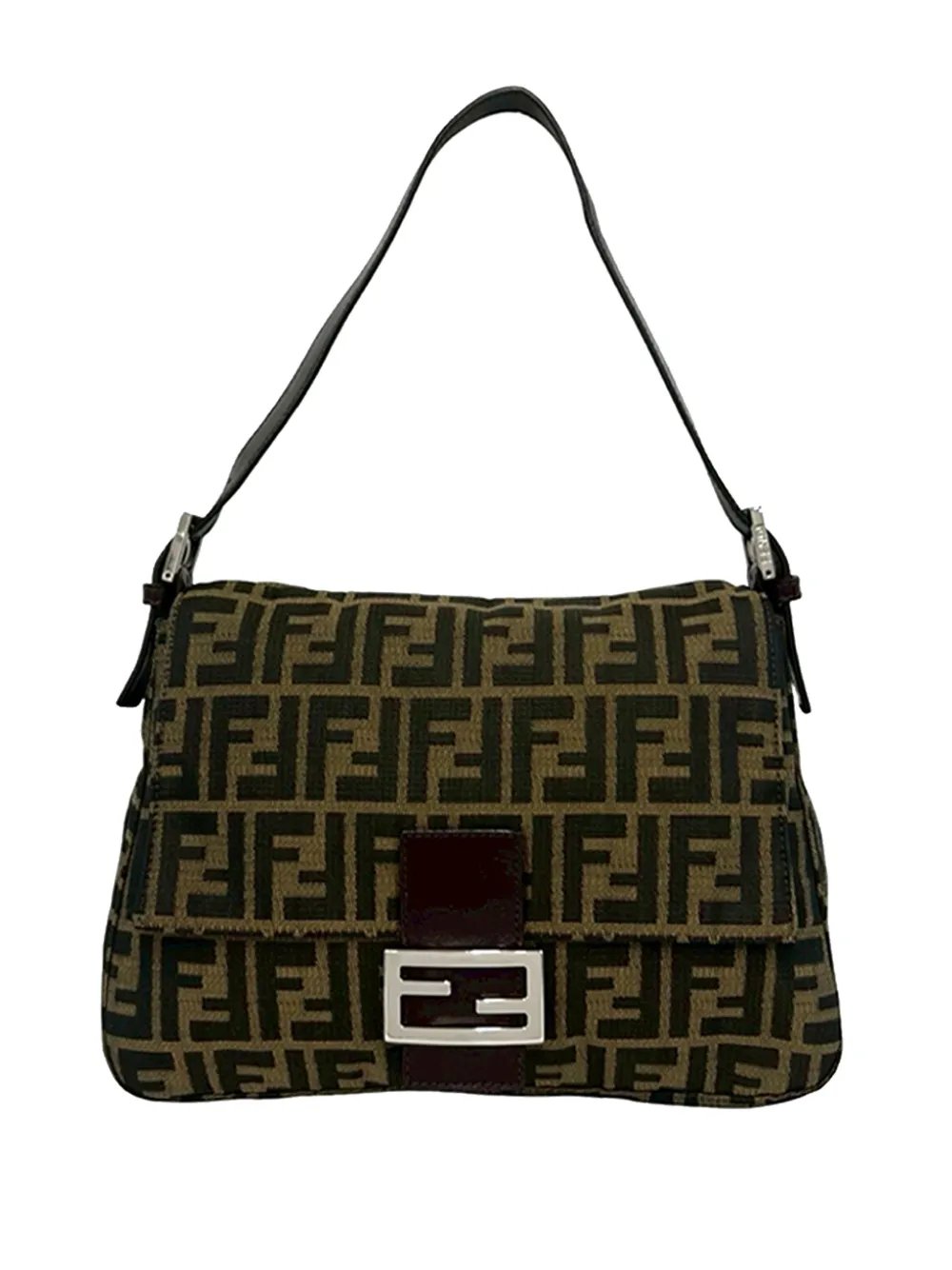 2000-2010 Zucca Canvas Mamma Forever shoulder bag
